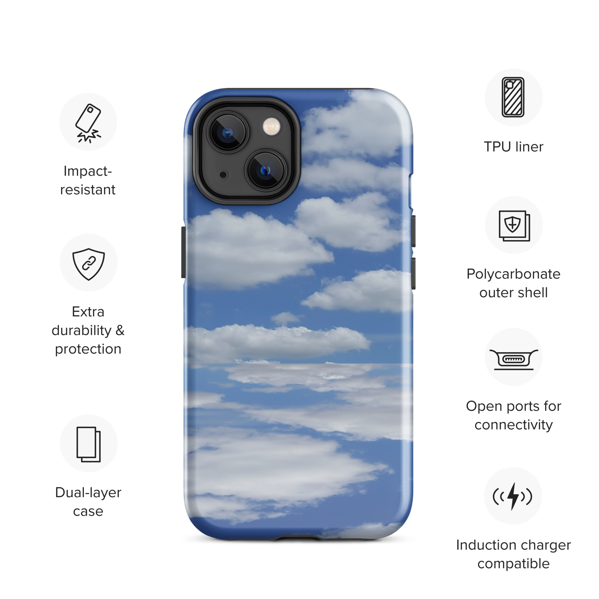Blue Sky Tough Case for iPhone® - Image 23