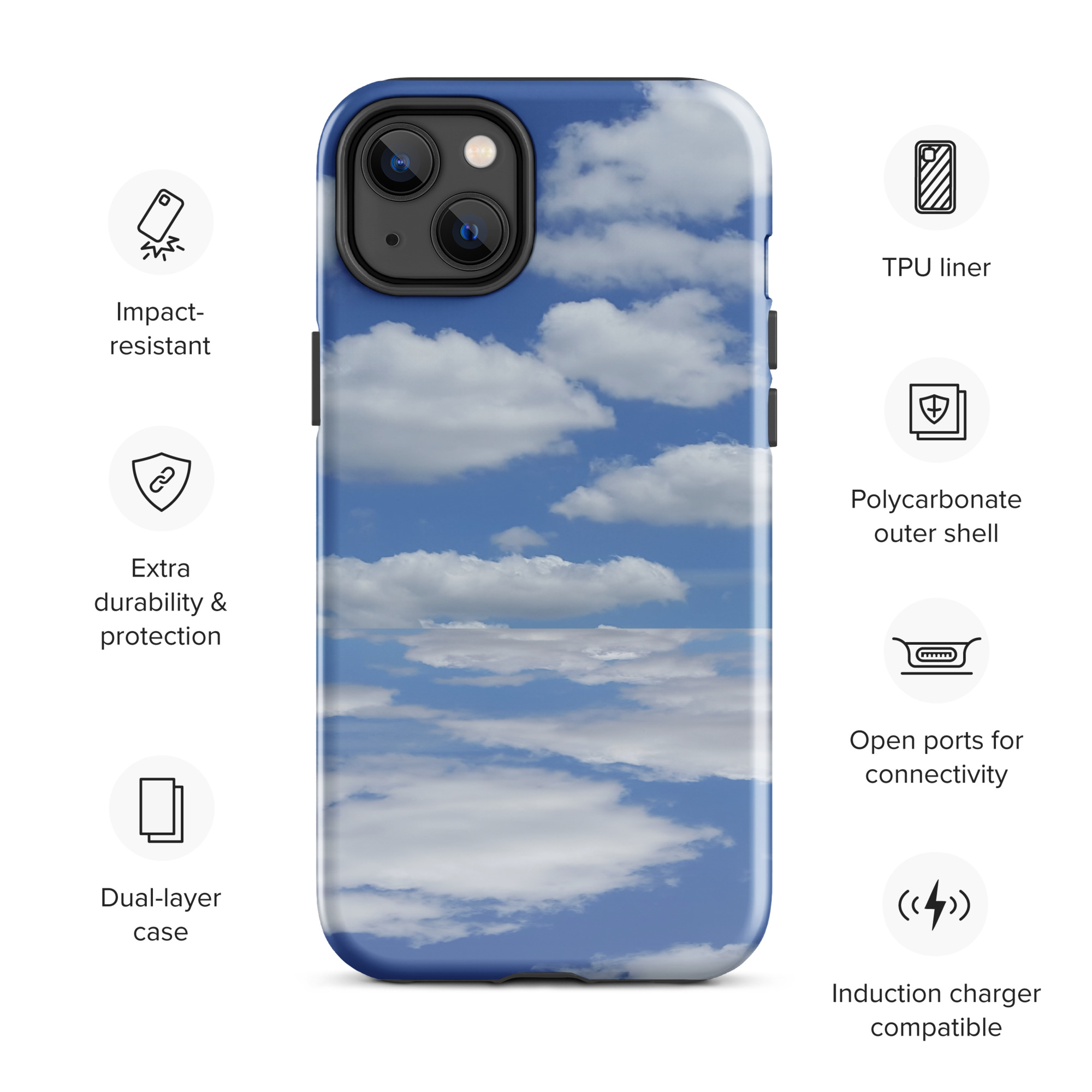 Blue Sky Tough Case for iPhone® - Image 25