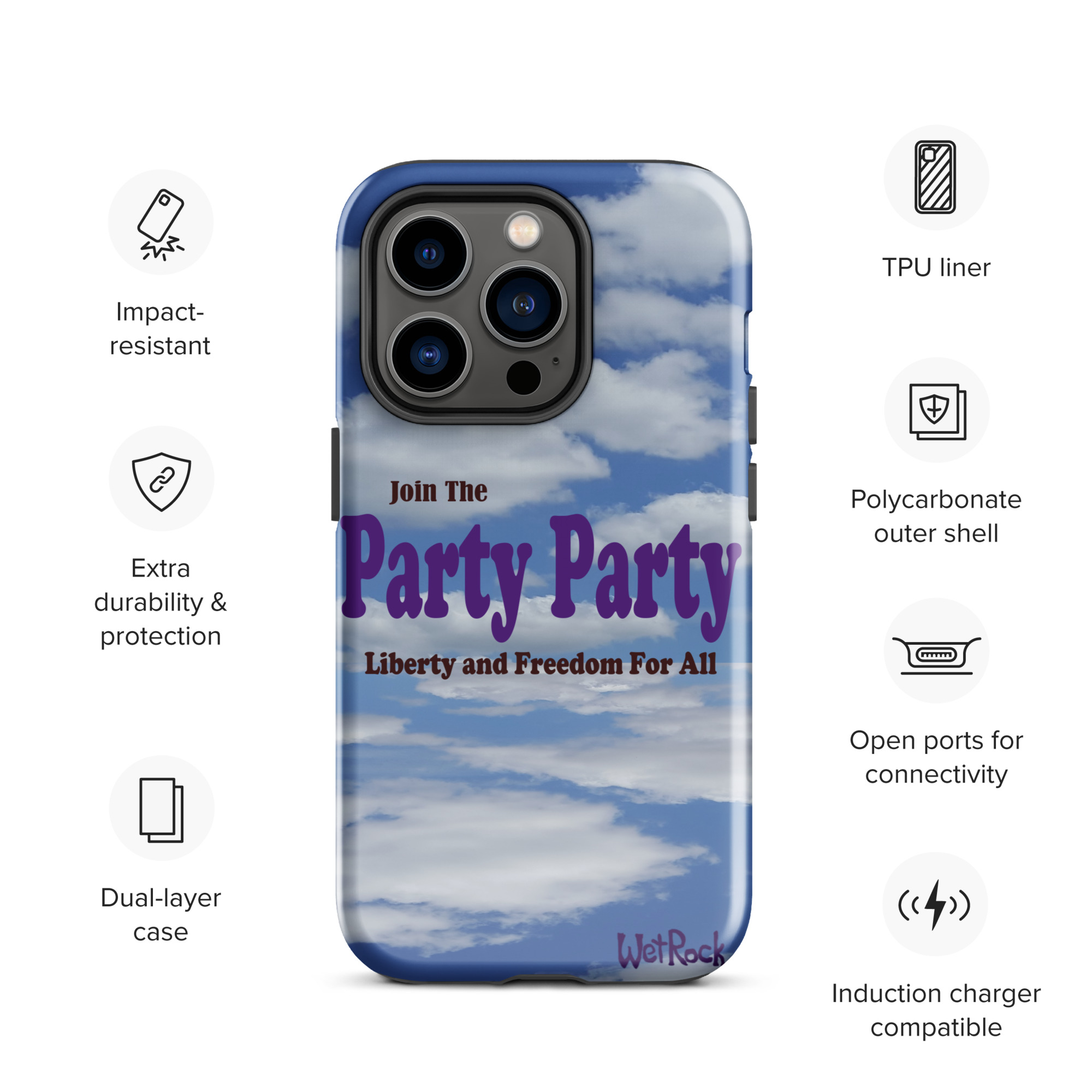 Party Party Tough Case for iPhone® - Image 27