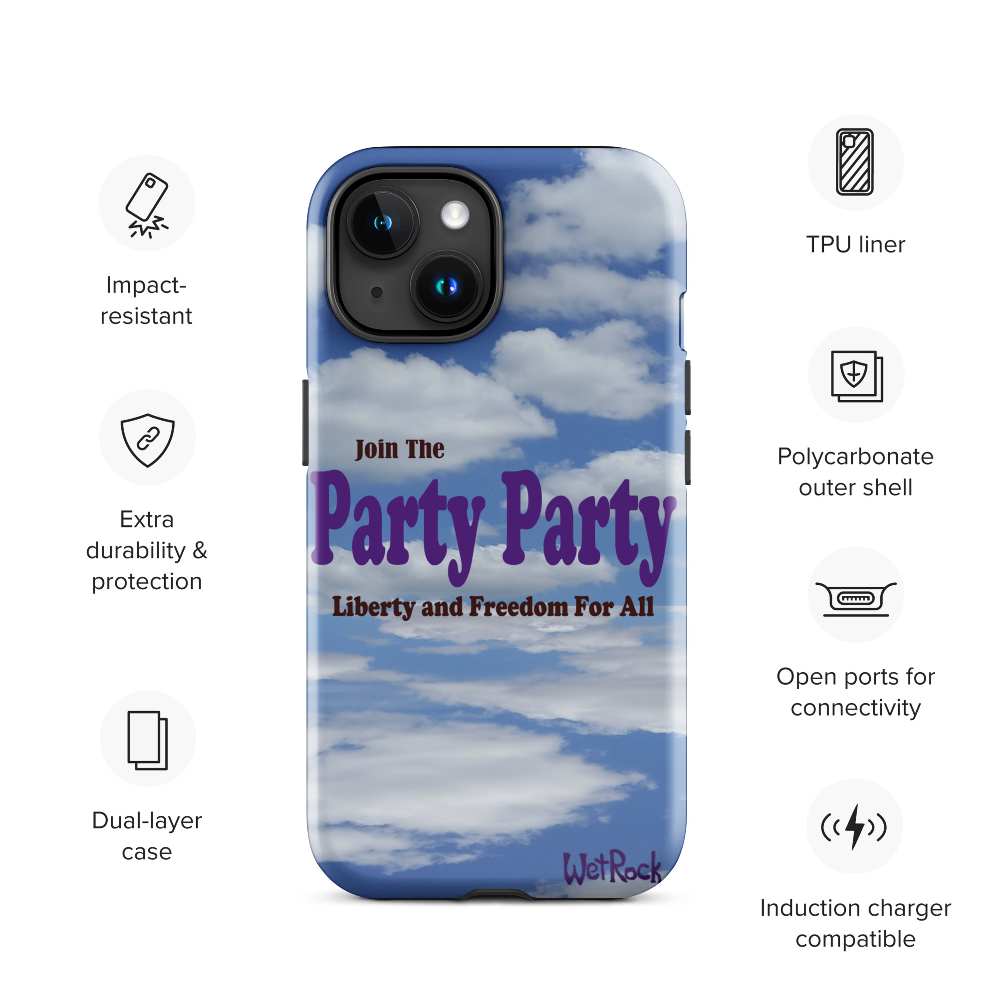 Party Party Tough Case for iPhone® - Image 31