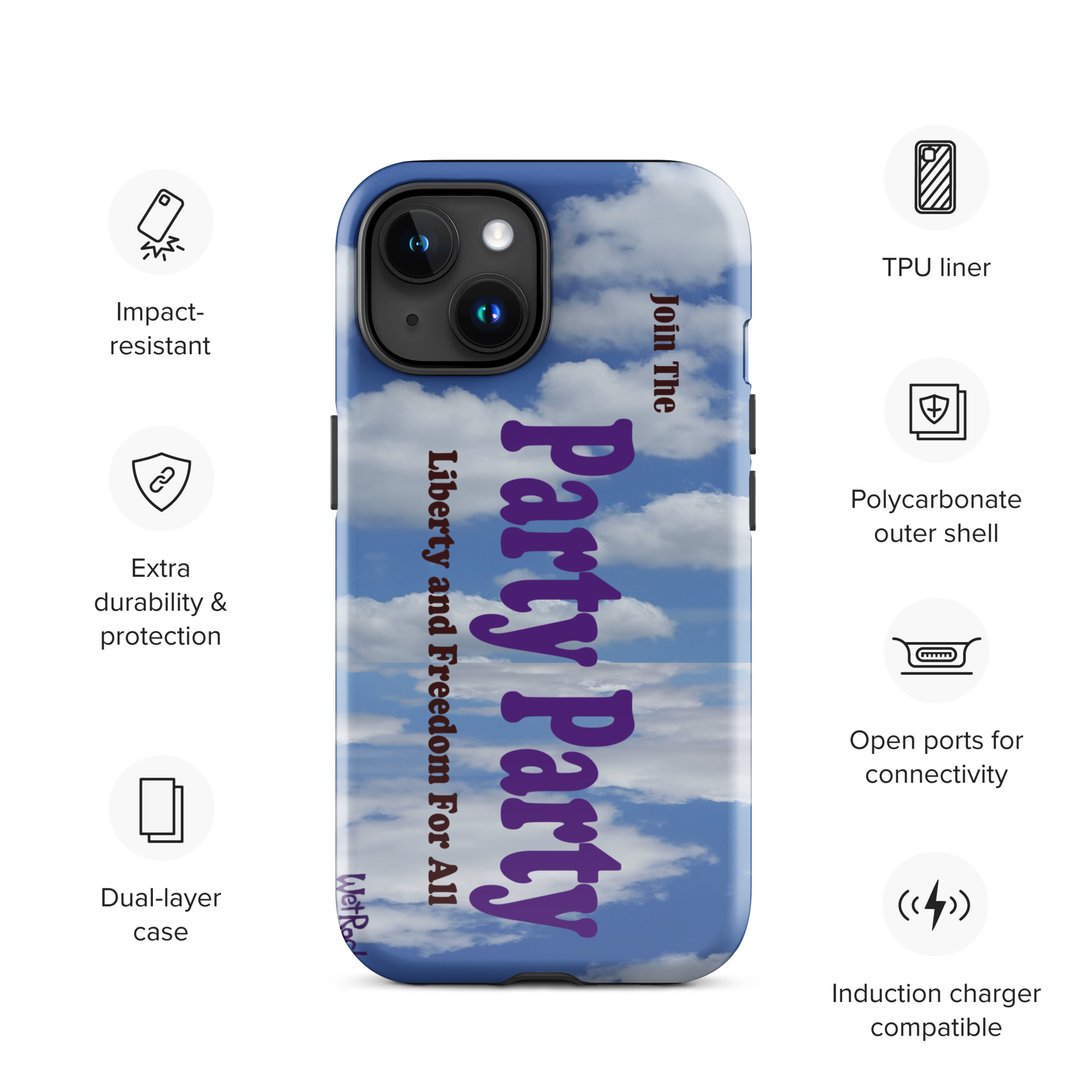 Party Party 2 Tough Case for iPhone® - Image 31