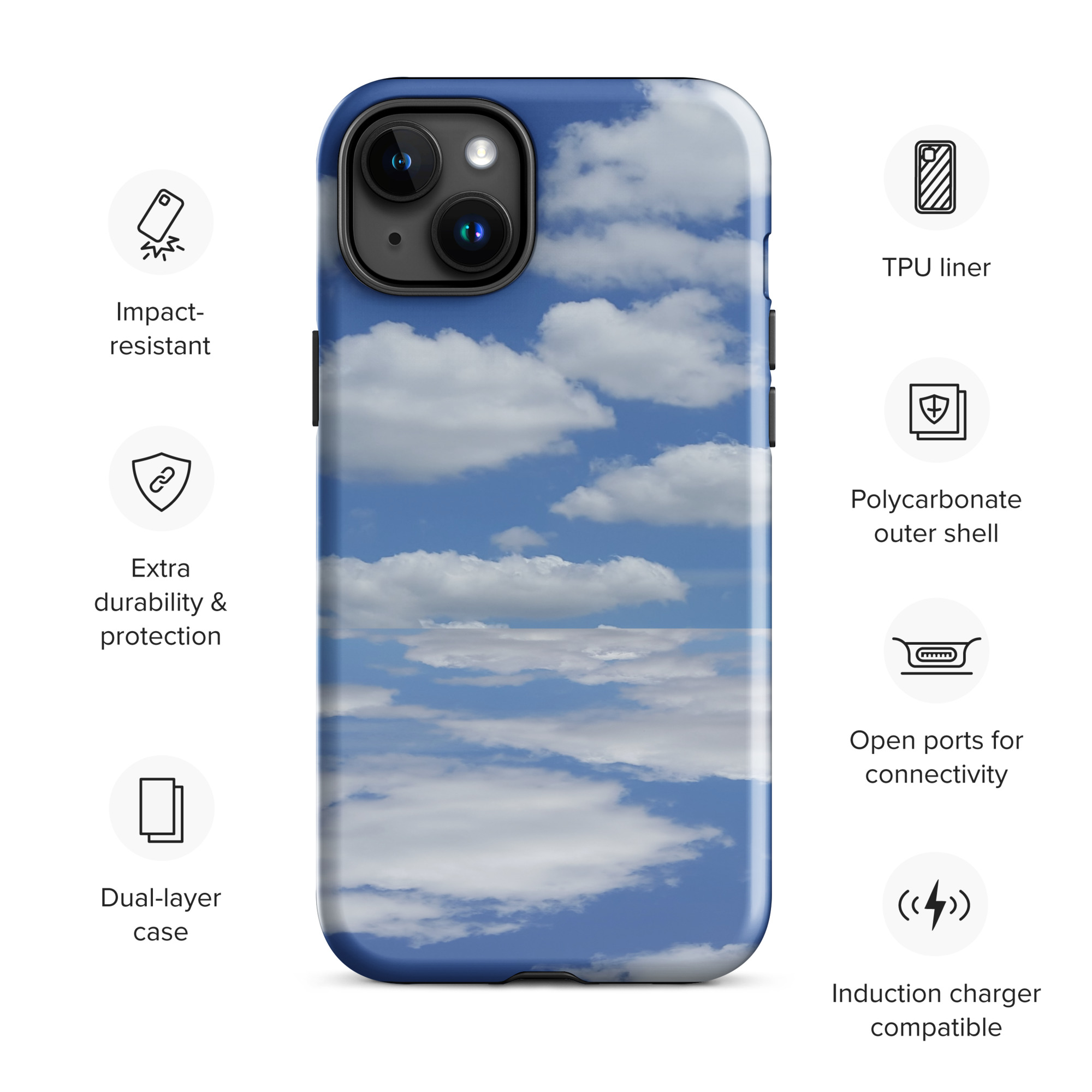 Blue Sky Tough Case for iPhone® - Image 33