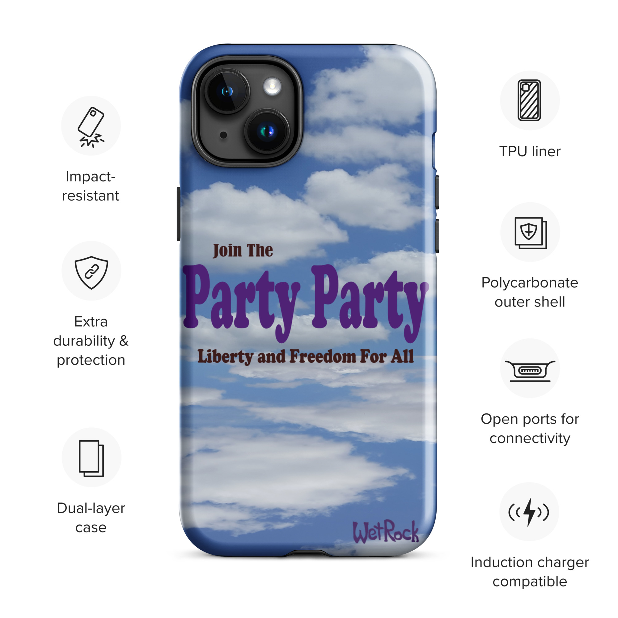 Party Party Tough Case for iPhone® - Image 33