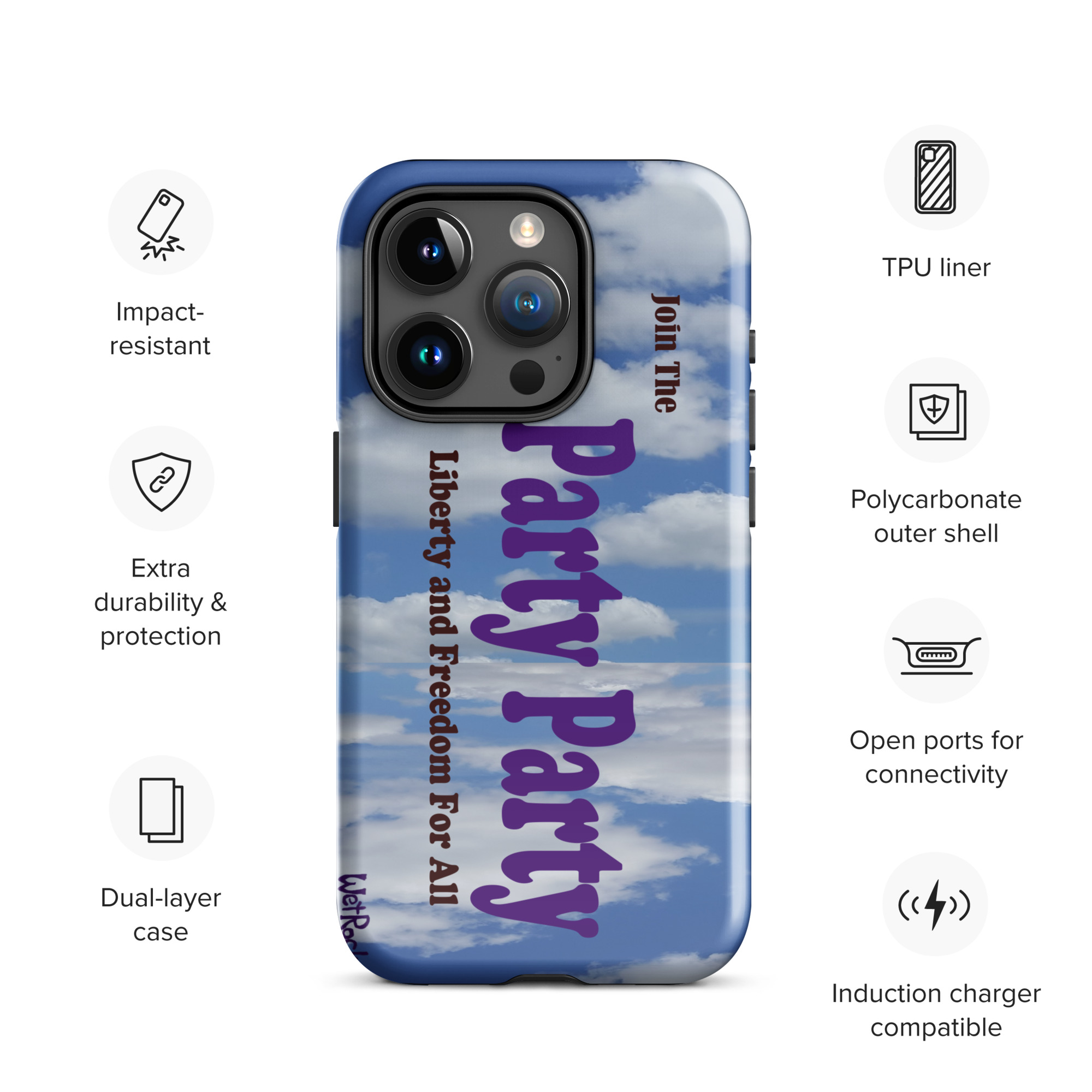 Party Party 2 Tough Case for iPhone® - Image 35