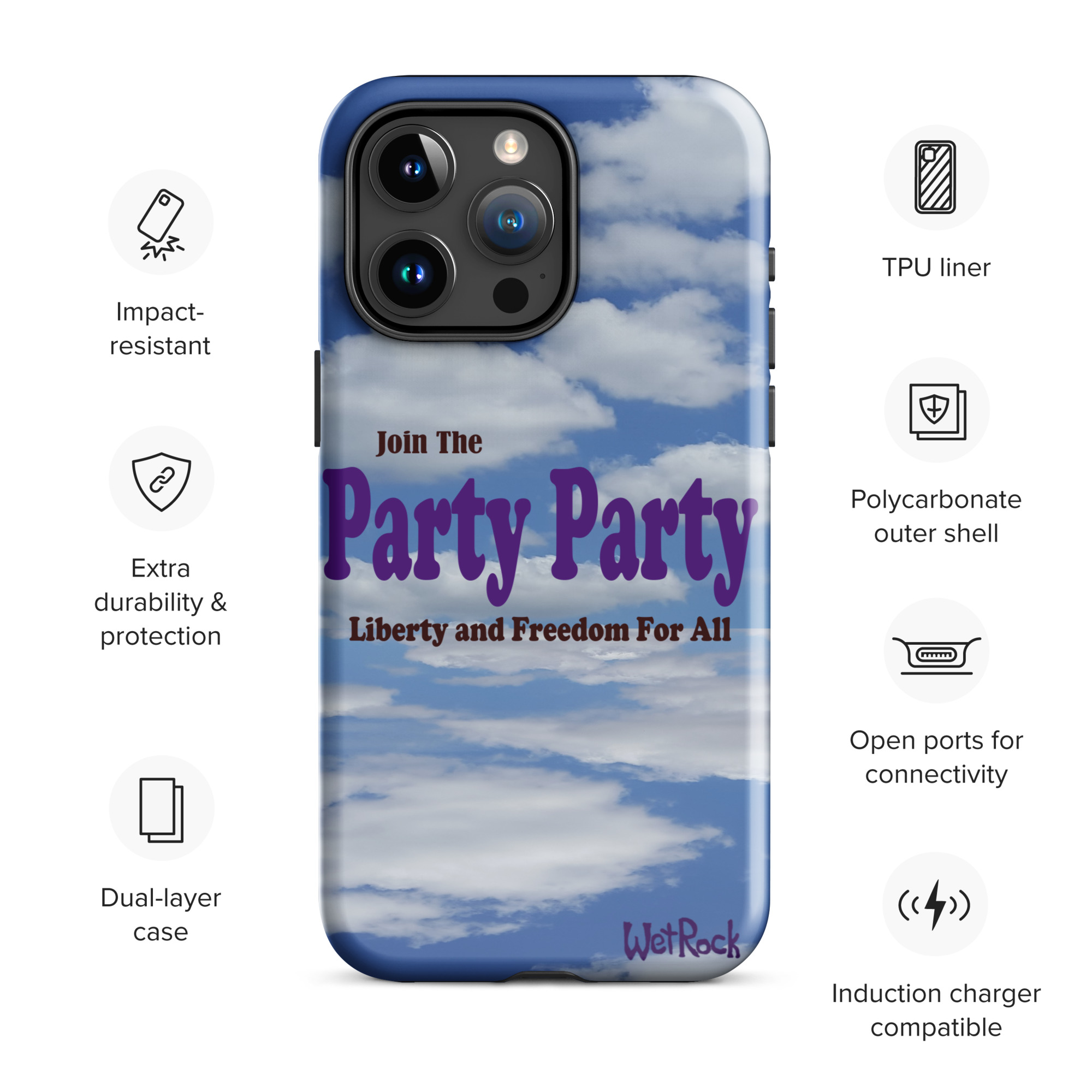 Party Party Tough Case for iPhone® - Image 37