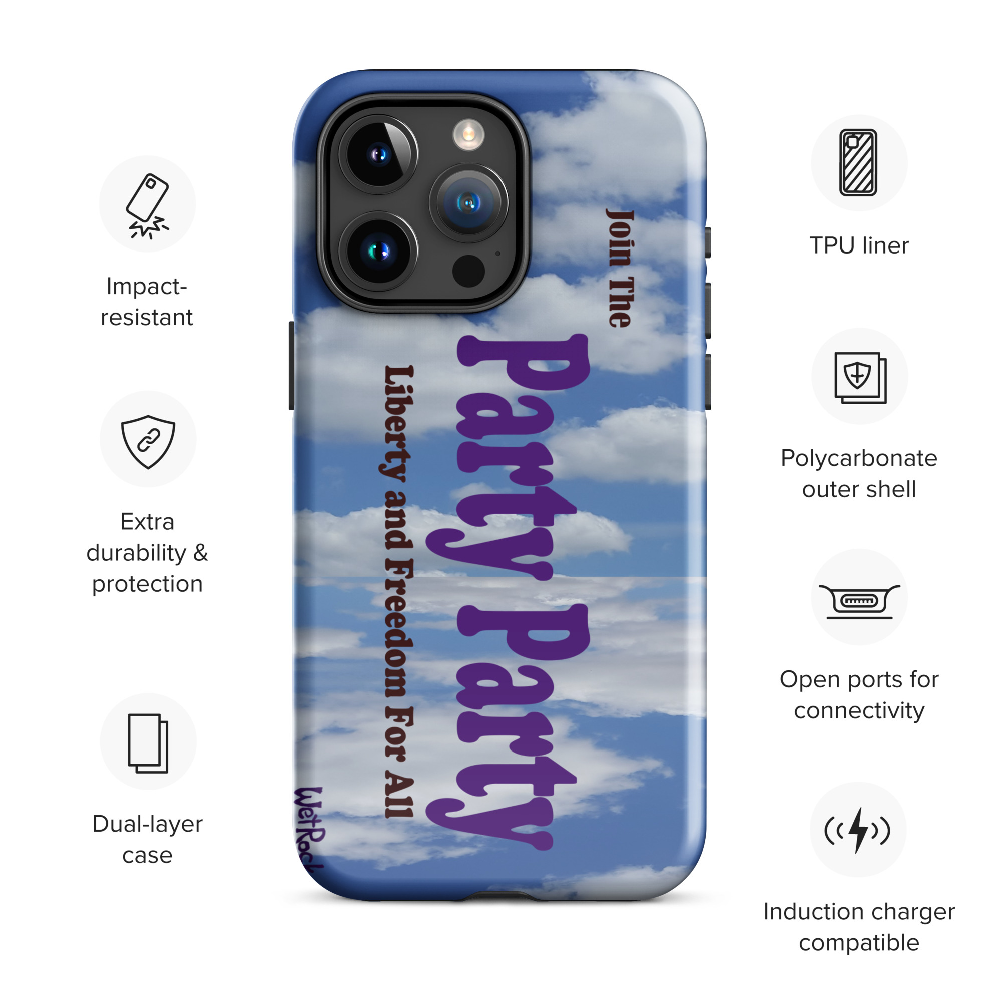Party Party 2 Tough Case for iPhone® - Image 37