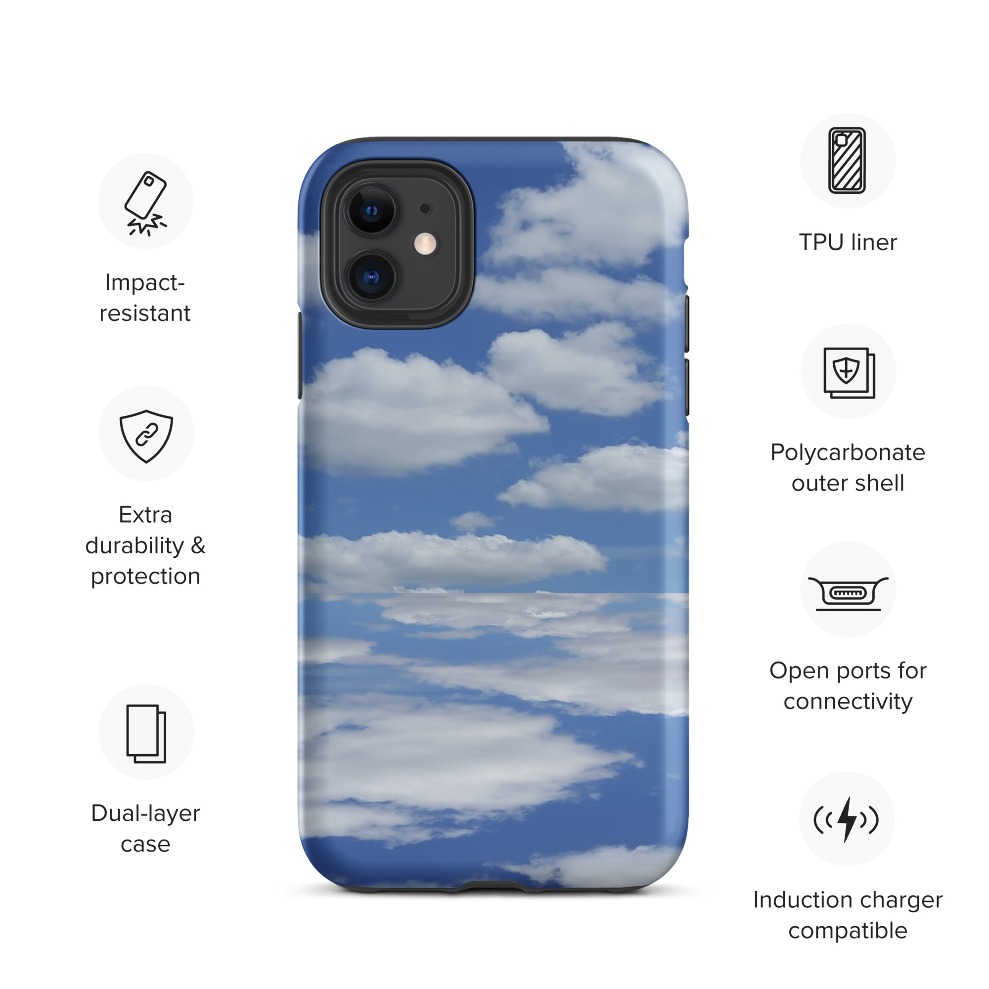 Blue Sky Tough Case for iPhone® - Image 2
