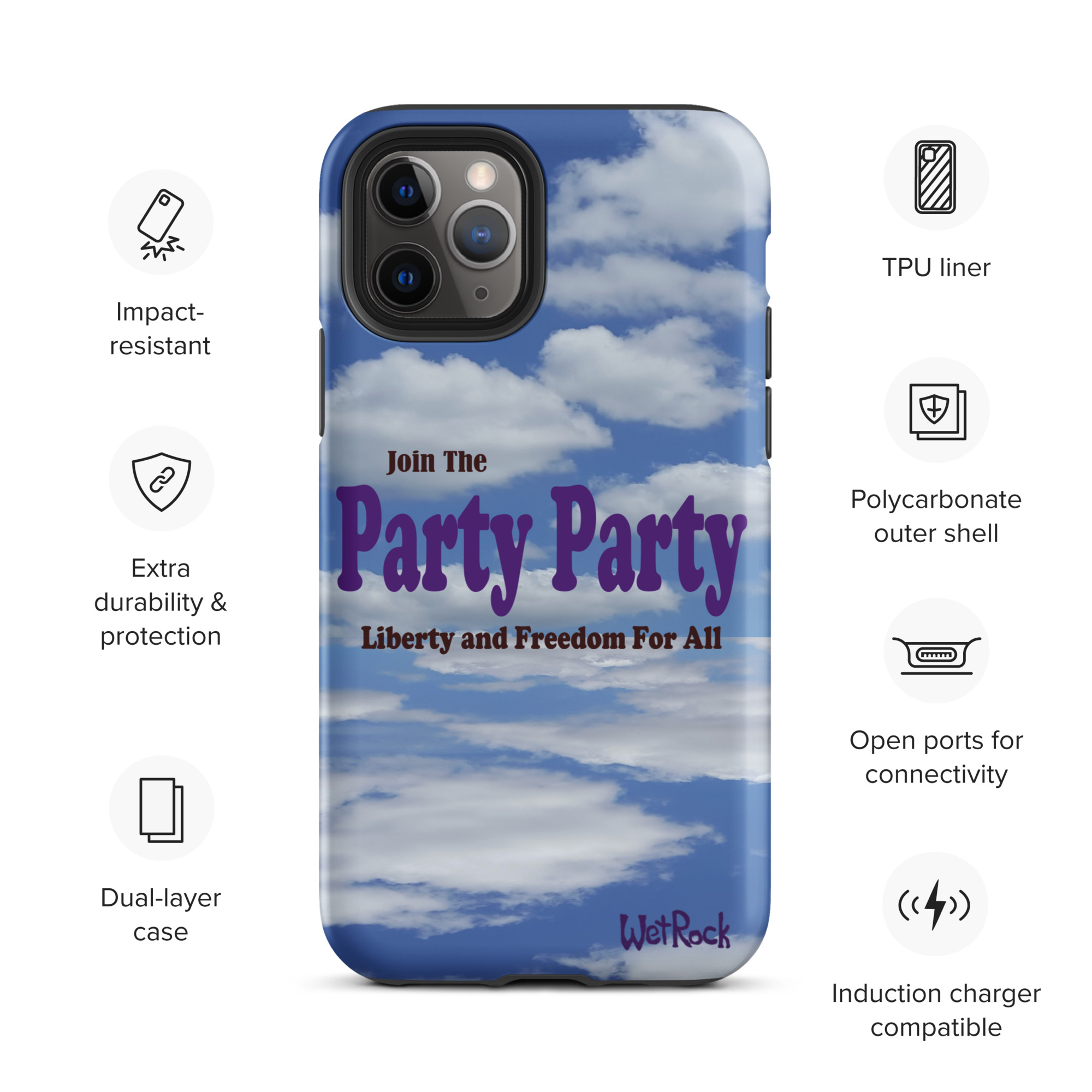 Party Party Tough Case for iPhone® - Image 4