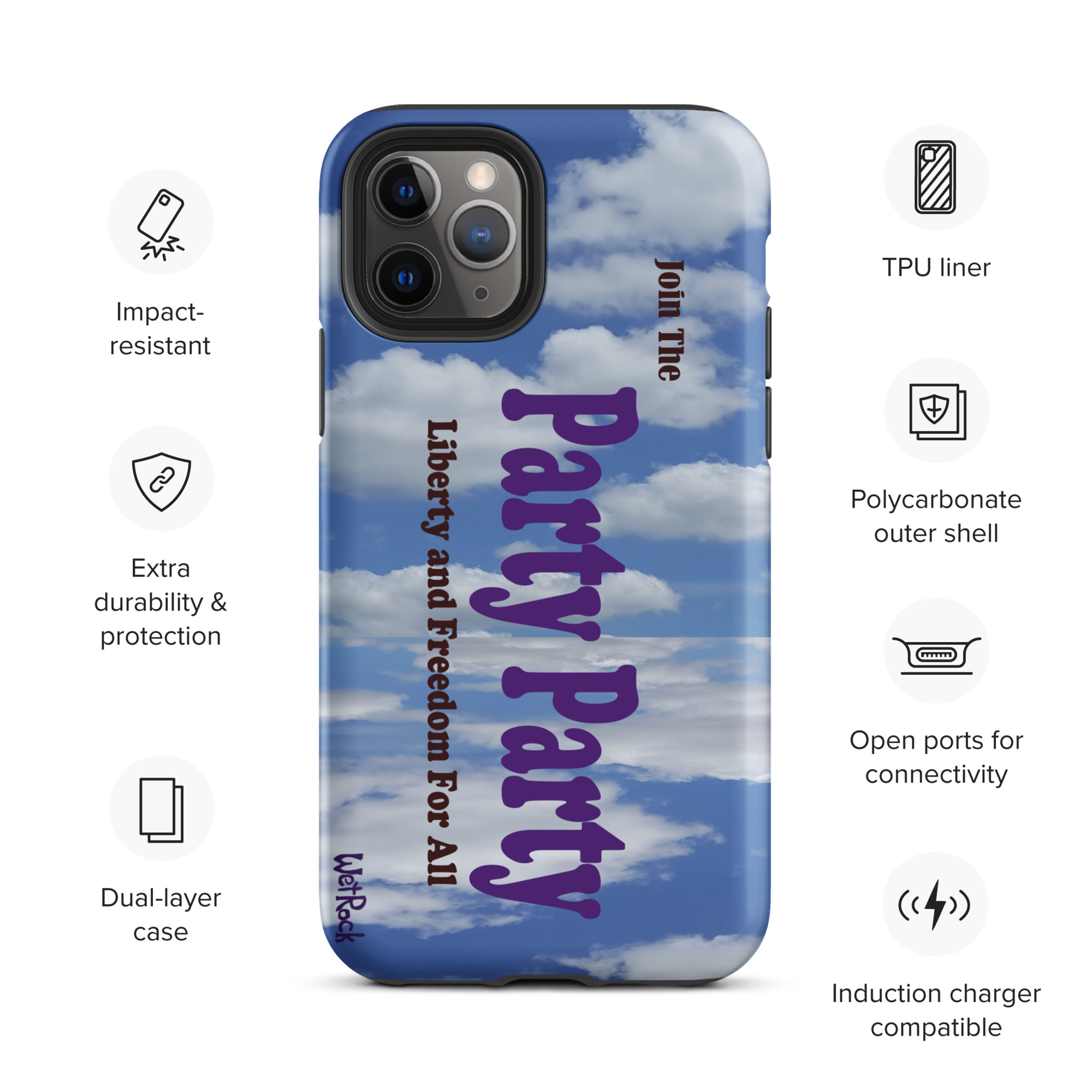 Party Party 2 Tough Case for iPhone® - Image 4