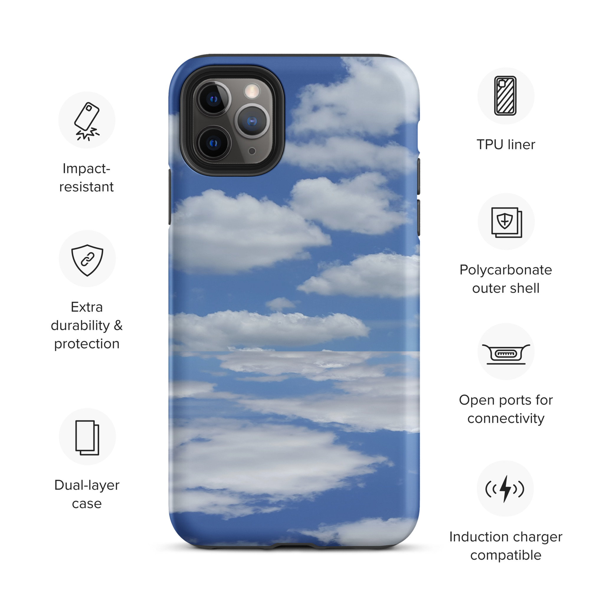 Blue Sky Tough Case for iPhone® - Image 6