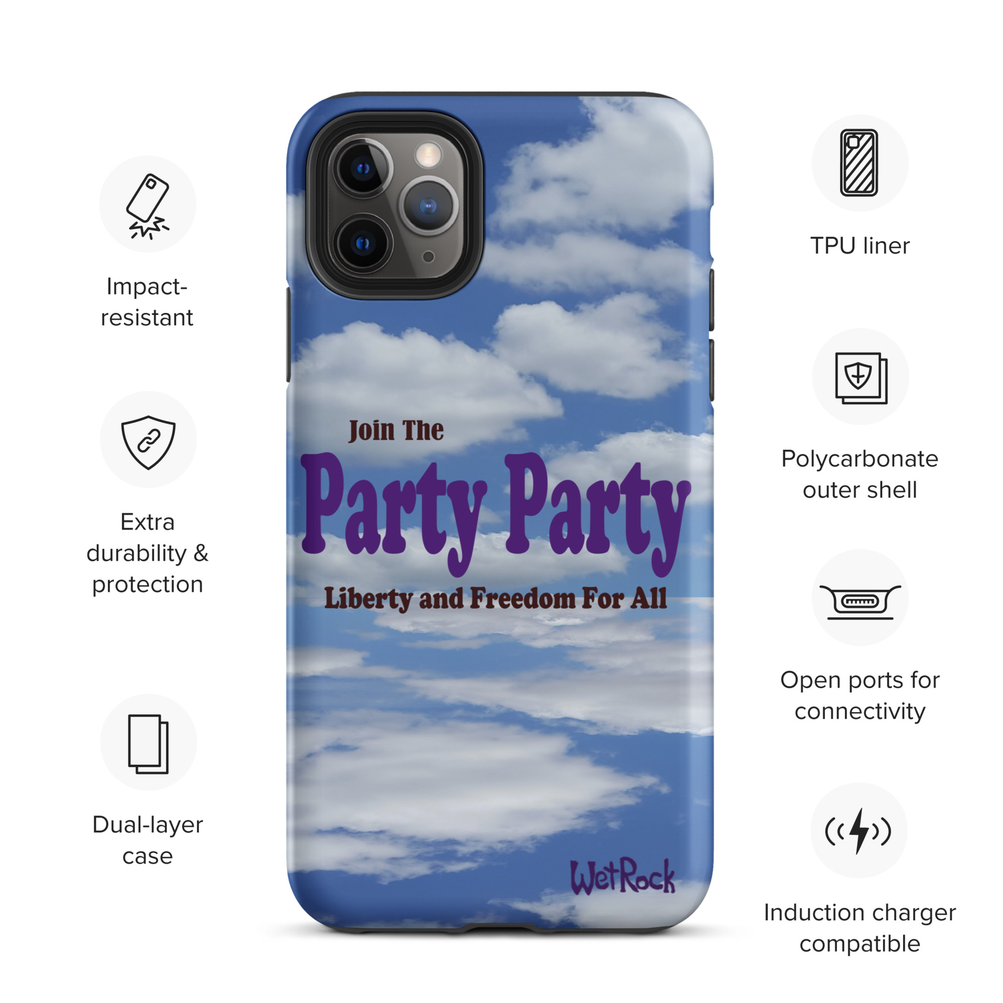 Party Party Tough Case for iPhone® - Image 6