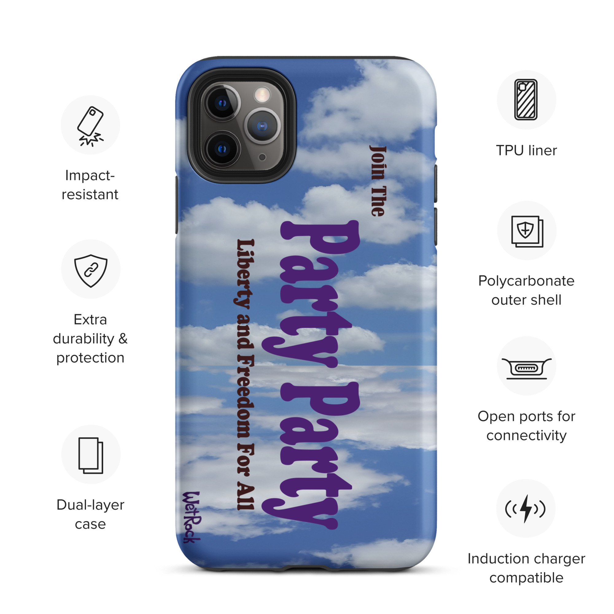 Party Party 2 Tough Case for iPhone® - Image 6