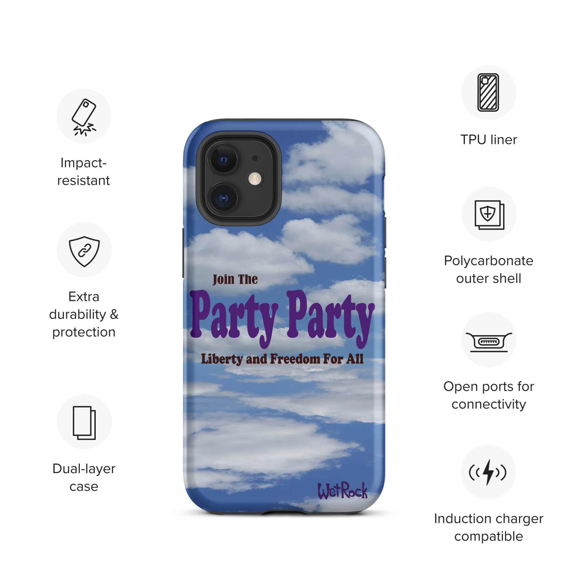 Party Party Tough Case for iPhone® - Image 8
