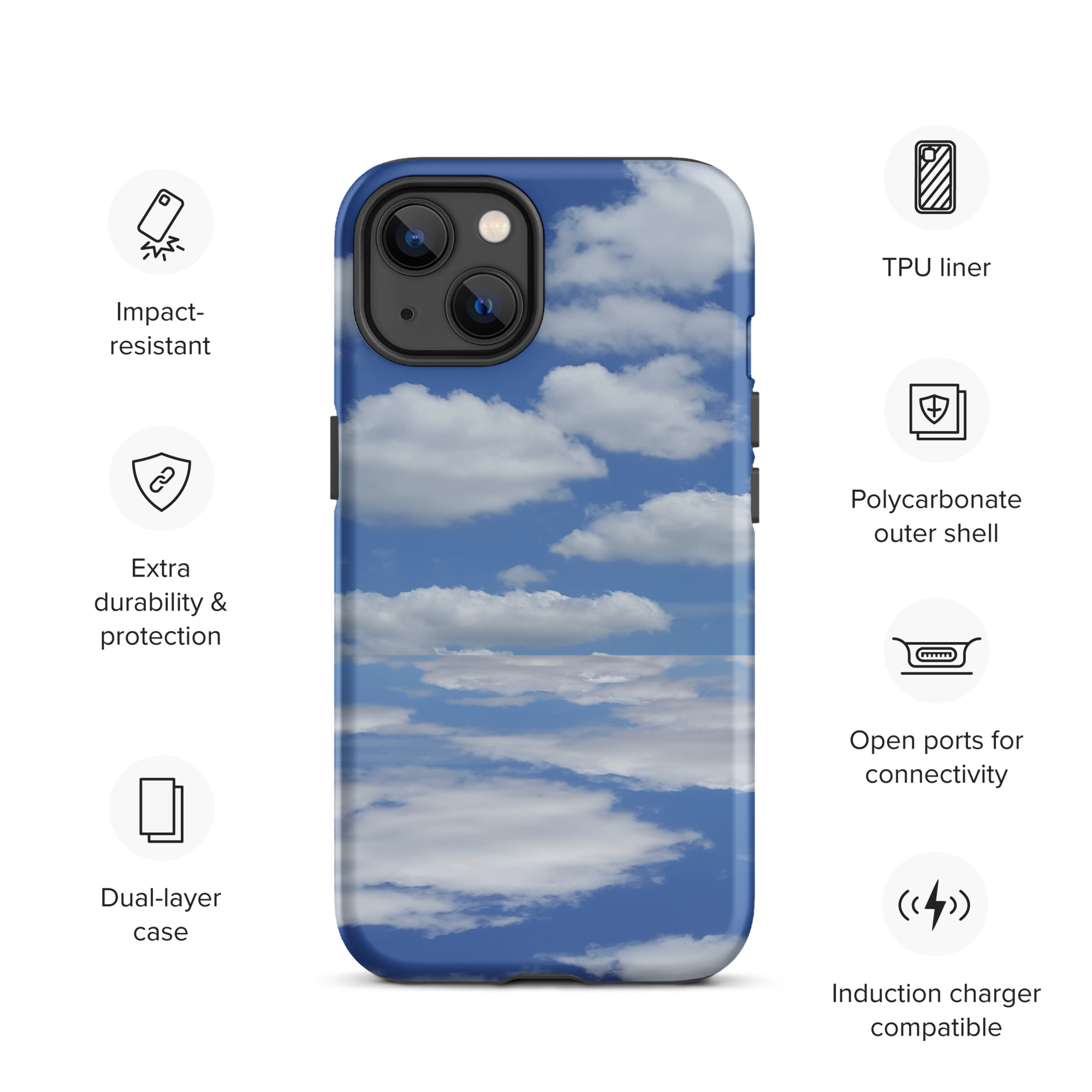 Blue Sky Tough Case for iPhone® - Image 18