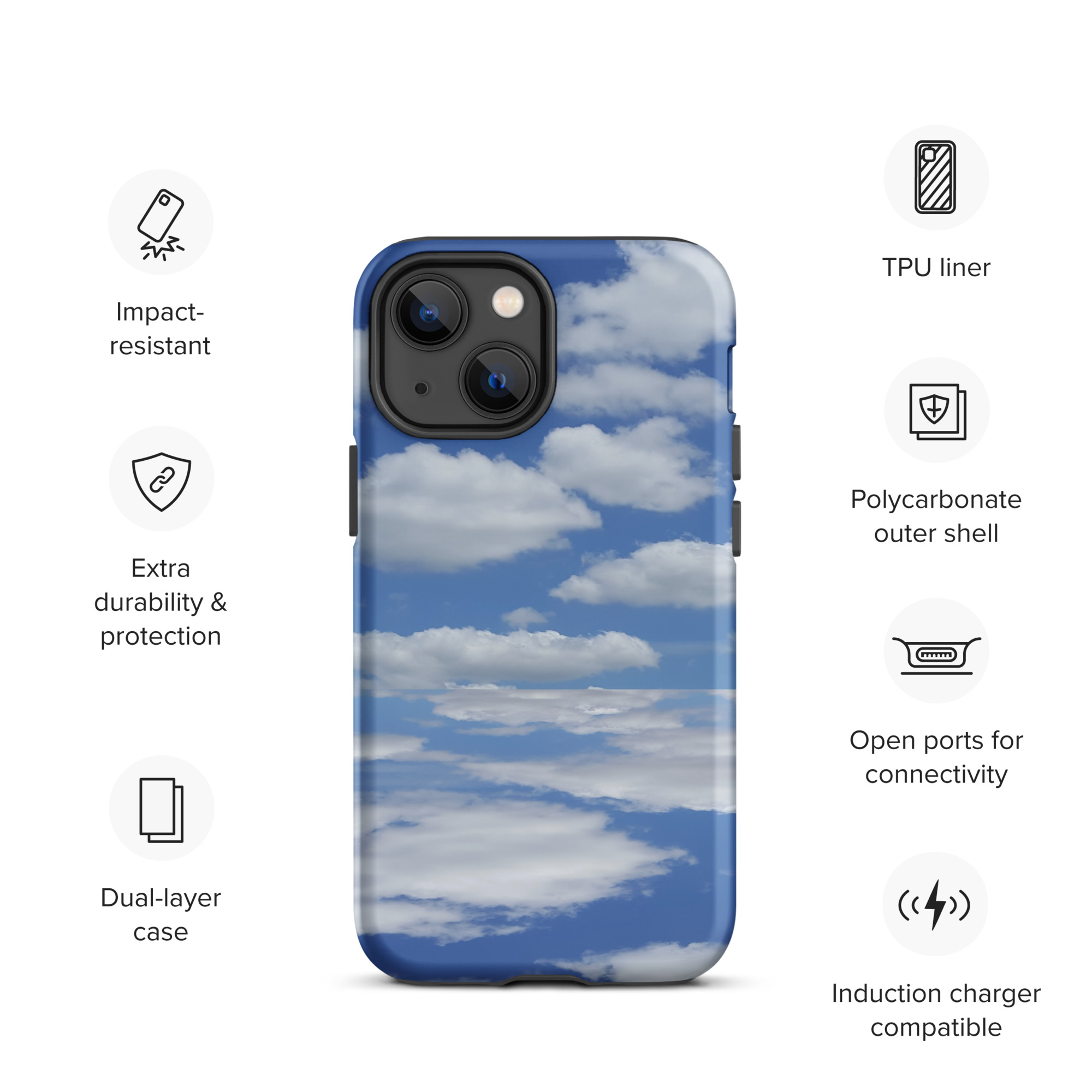 Blue Sky Tough Case for iPhone® - Image 16