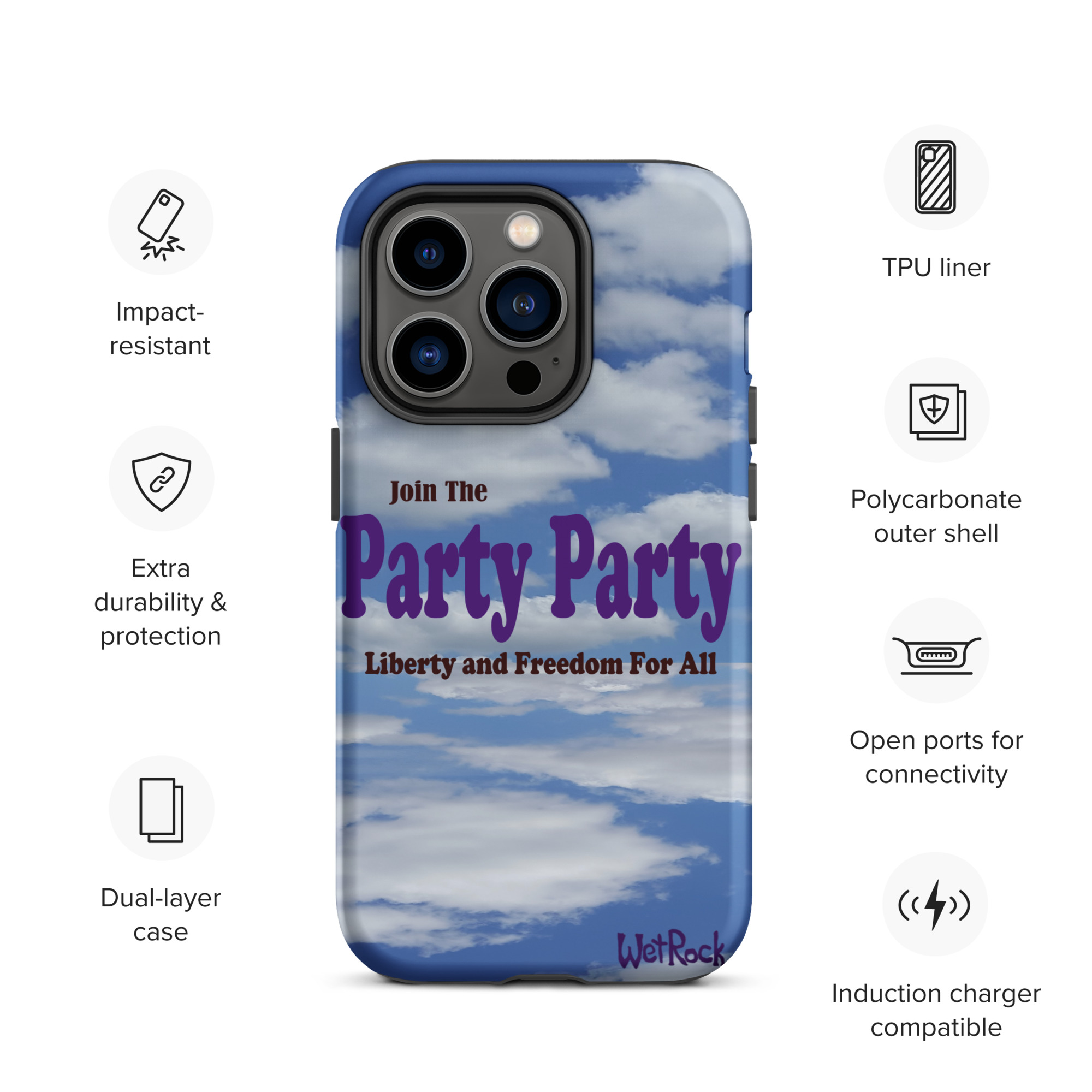 Party Party Tough Case for iPhone® - Image 28