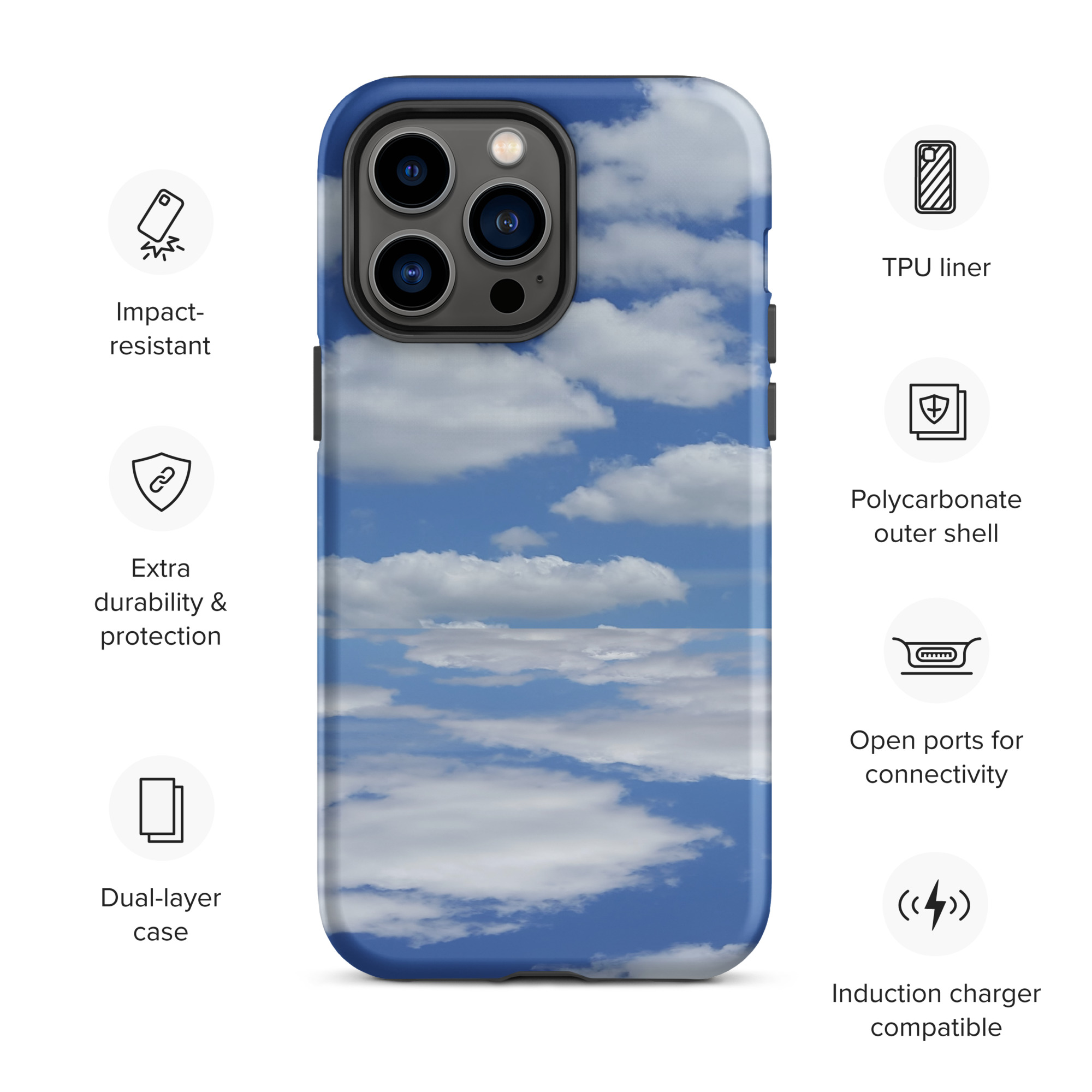 Blue Sky Tough Case for iPhone® - Image 30