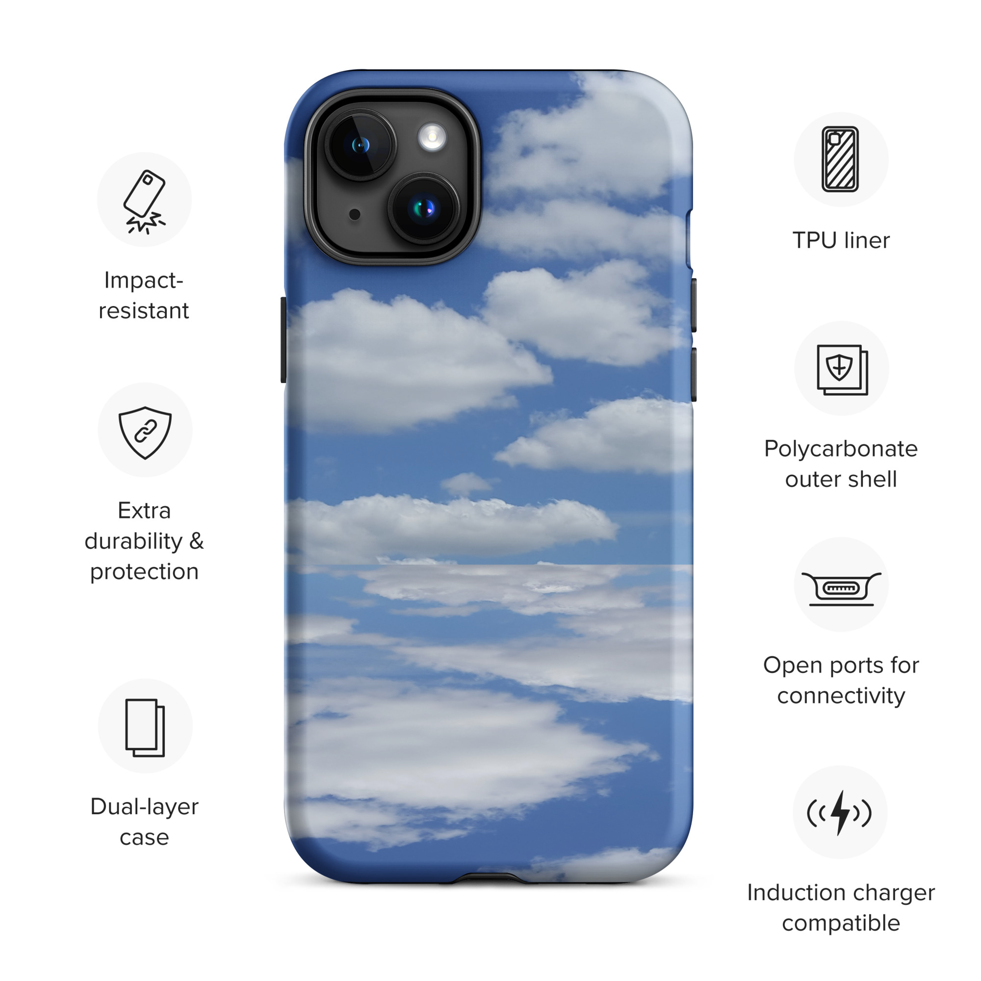 Blue Sky Tough Case for iPhone® - Image 34