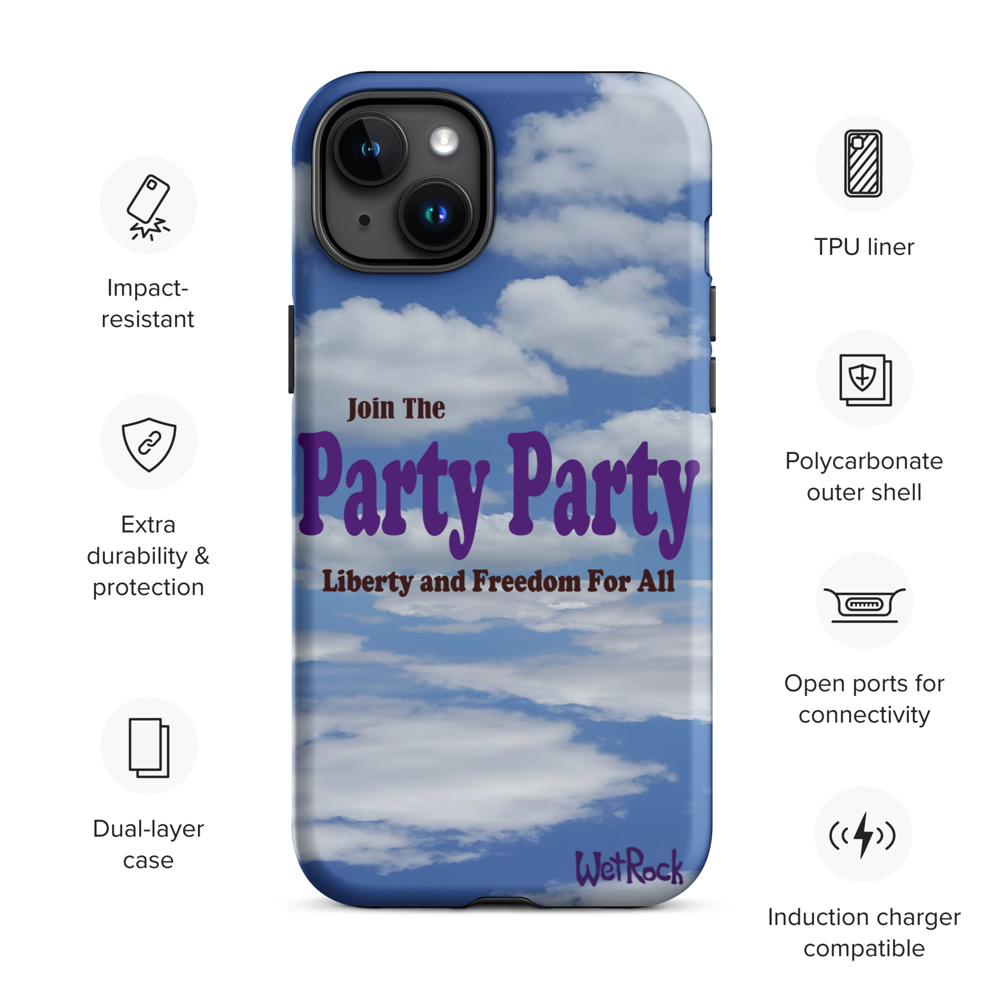 Party Party Tough Case for iPhone® - Image 34