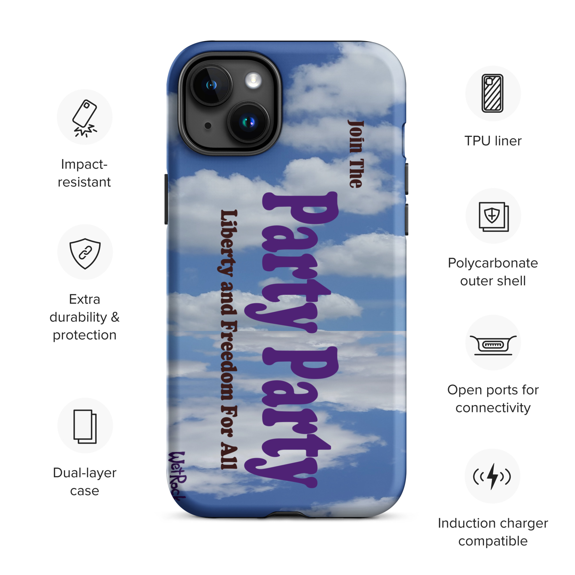 Party Party 2 Tough Case for iPhone® - Image 34