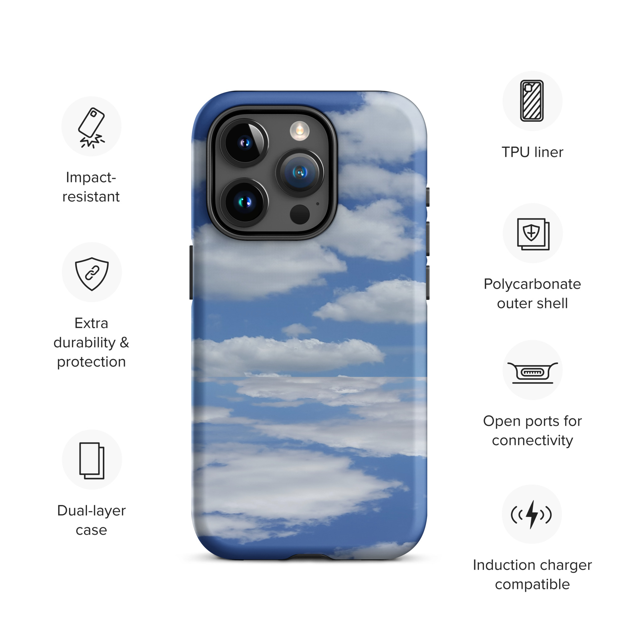 Blue Sky Tough Case for iPhone® - Image 36