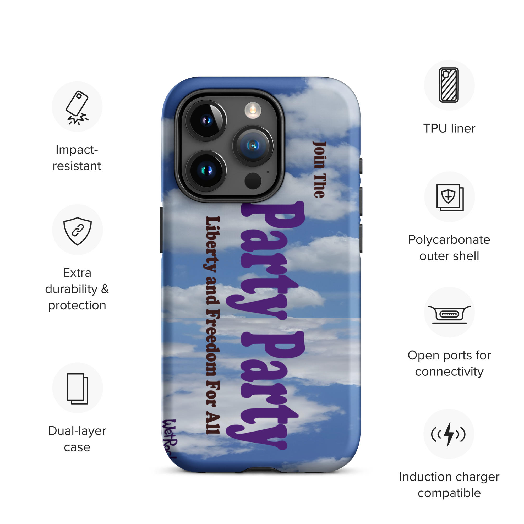 Party Party 2 Tough Case for iPhone® - Image 36