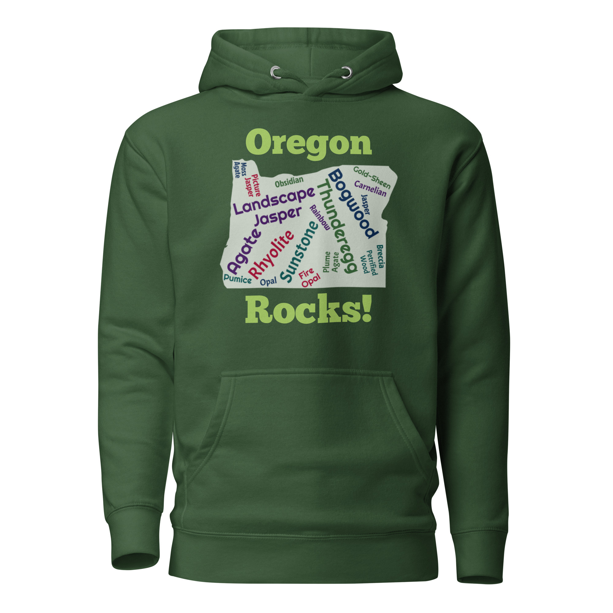 Oregon Rocks! Unisex Hoodie - Image 7