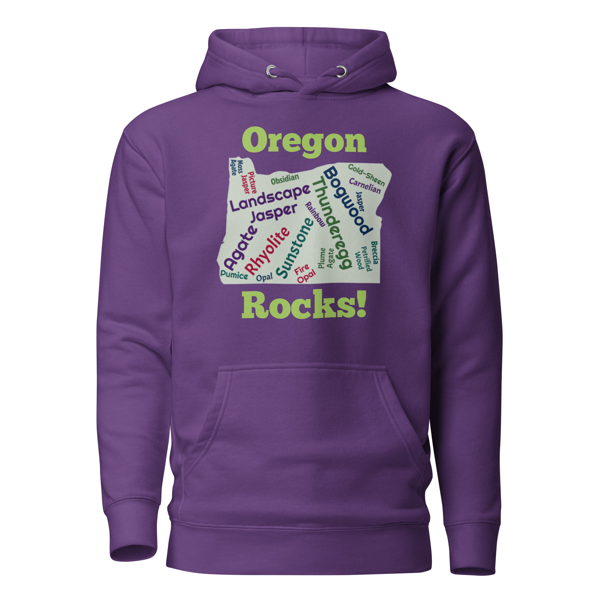 Oregon Rocks! Unisex Hoodie - Image 6
