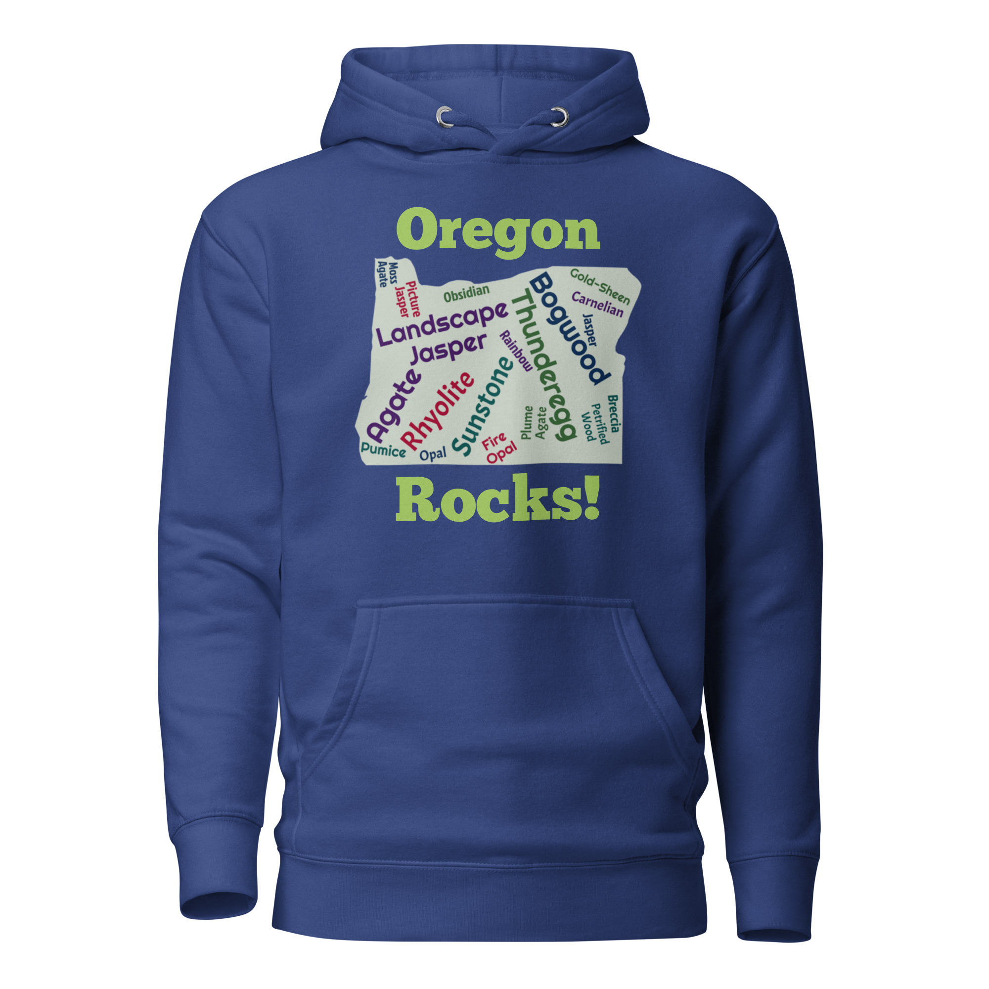 Oregon Rocks! Unisex Hoodie - Image 5