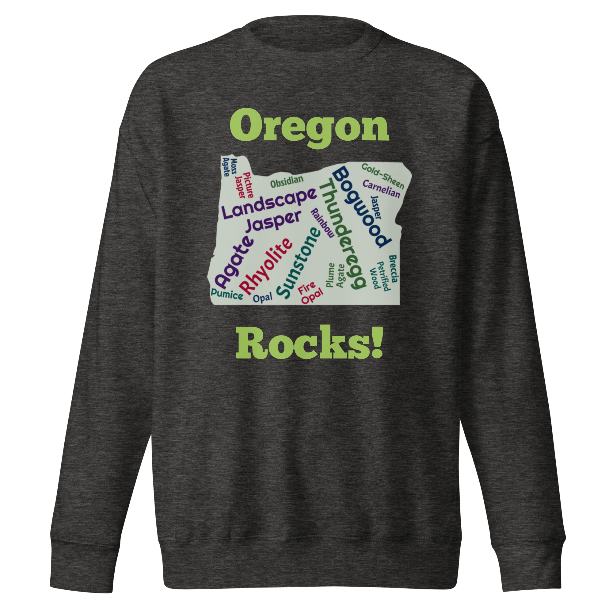Oregon Rocks! Unisex Premium Sweatshirt