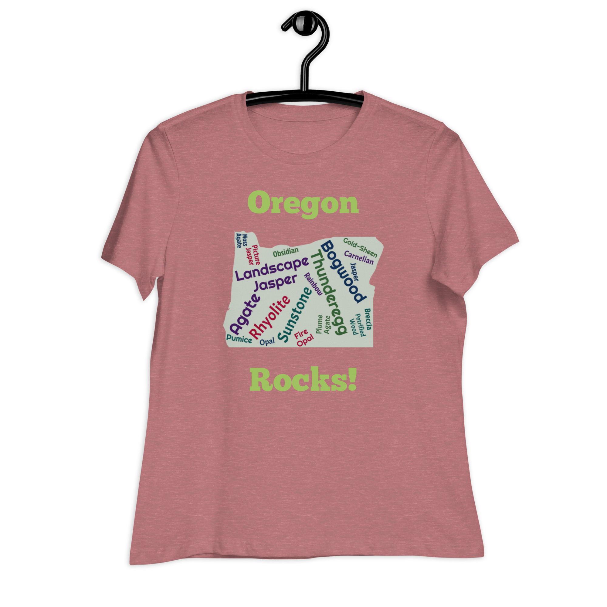 Oregon Rocks! Women's Relaxed T-Shirt - Image 7