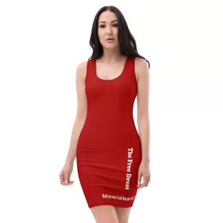 Free Red Bodycon dress