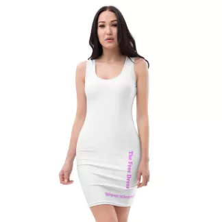 Free White Bodycon dress