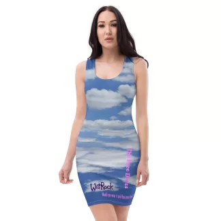 Free Wet Rock Bodycon dress