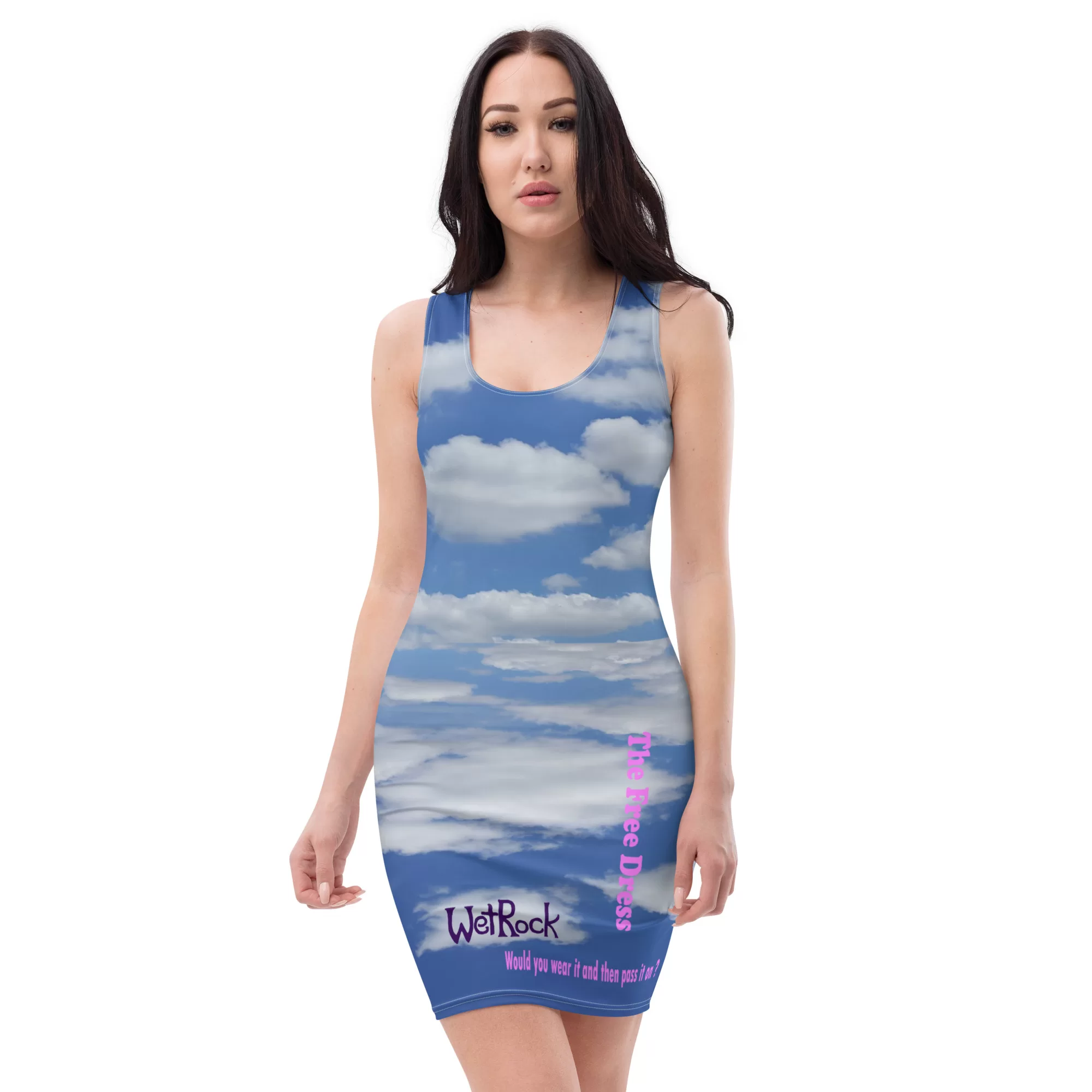 Free Wet Rock Bodycon dress