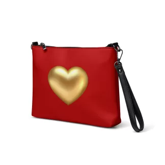 Golden Heart Crossbody bag