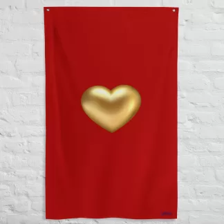 Golden Heart Flag