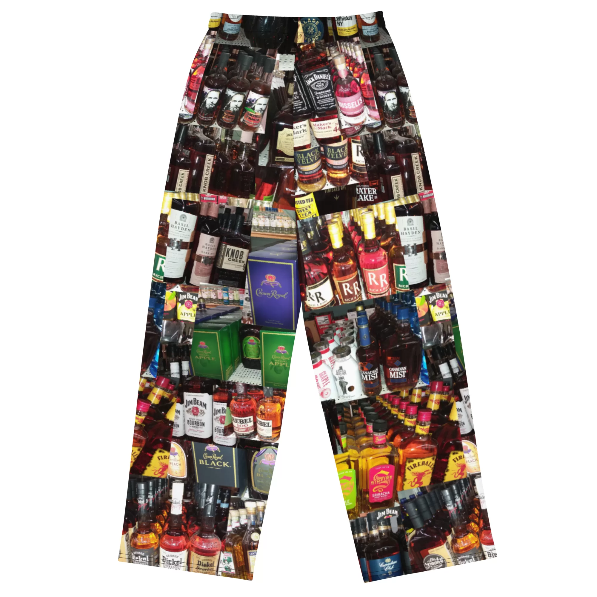 Whiskey Theme unisex wide-leg pants - Image 3
