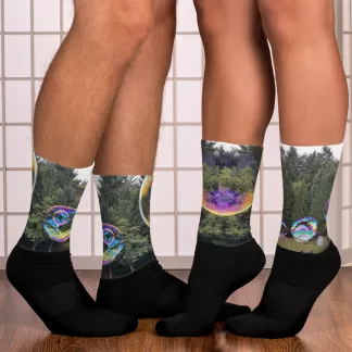 Bubble Forest Socks