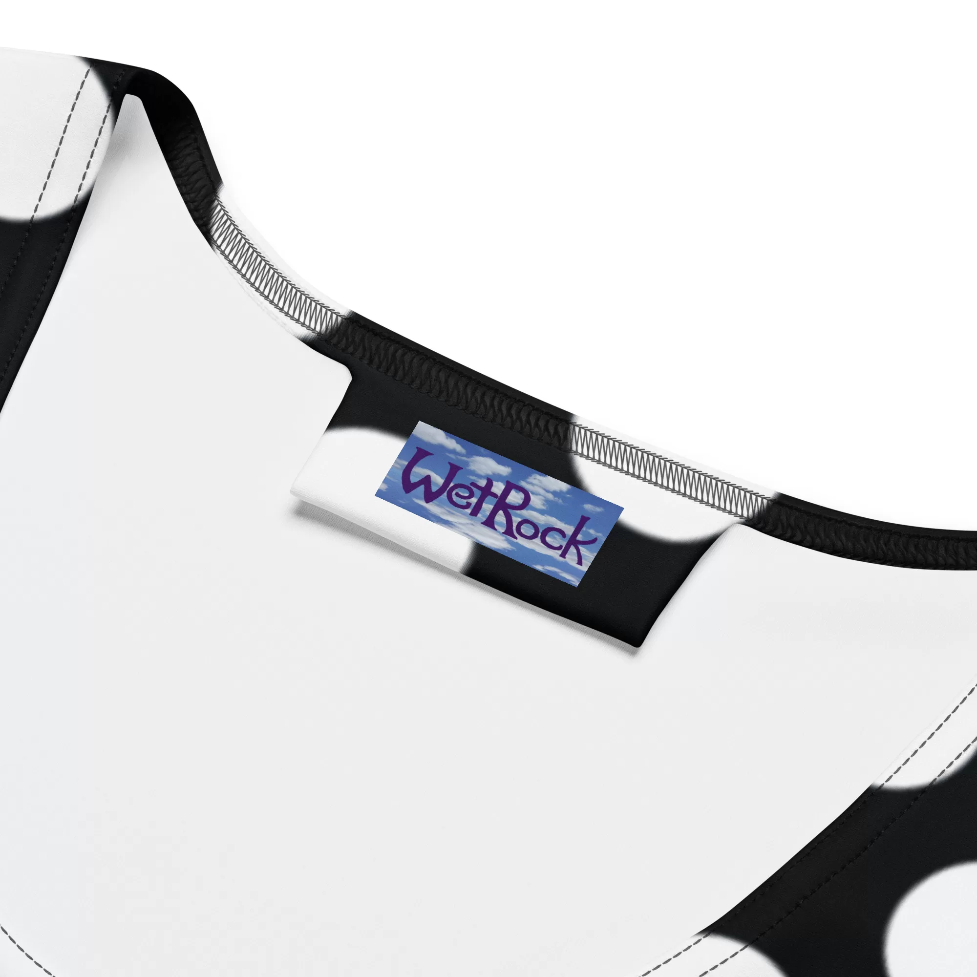 Big White Dots Bodycon dress - Image 2