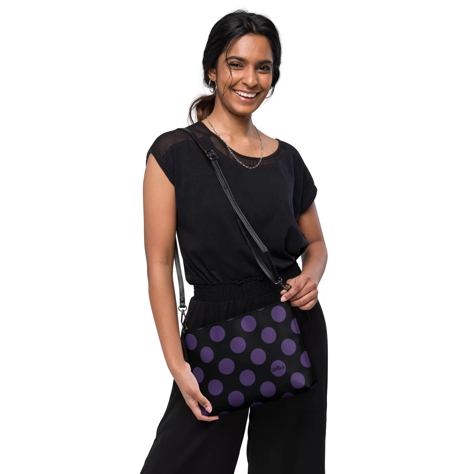 Purple Dots Crossbody bag - Image 3