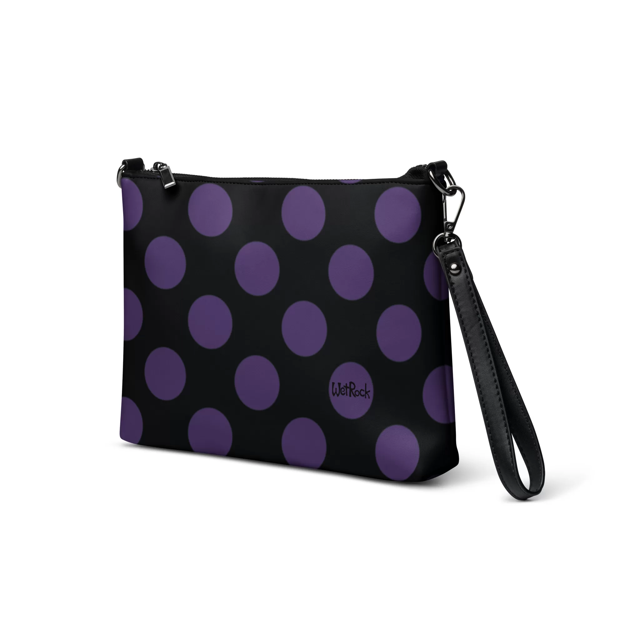 Purple Dots Crossbody bag