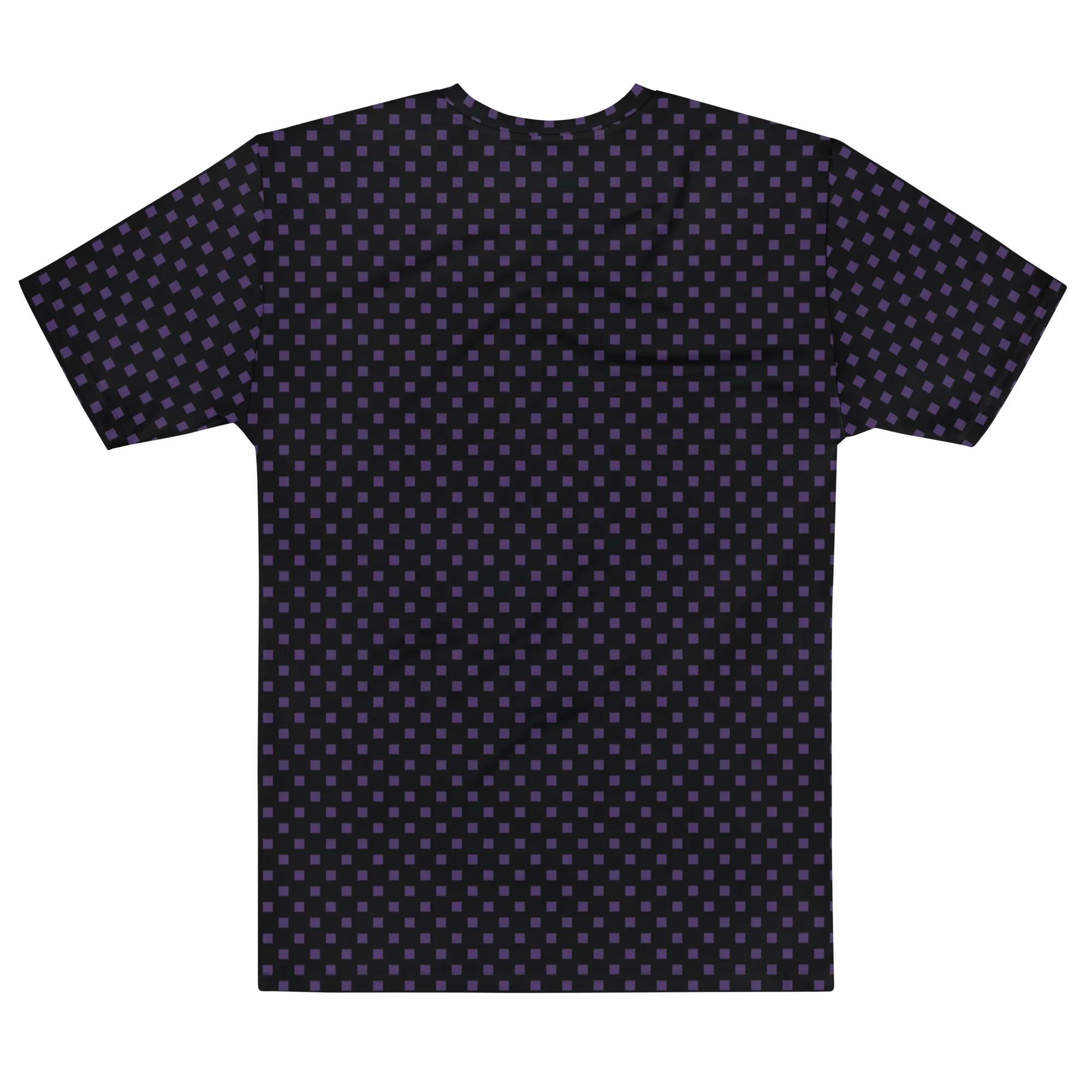 Black w Square Dots Men's t-shirt - Image 2