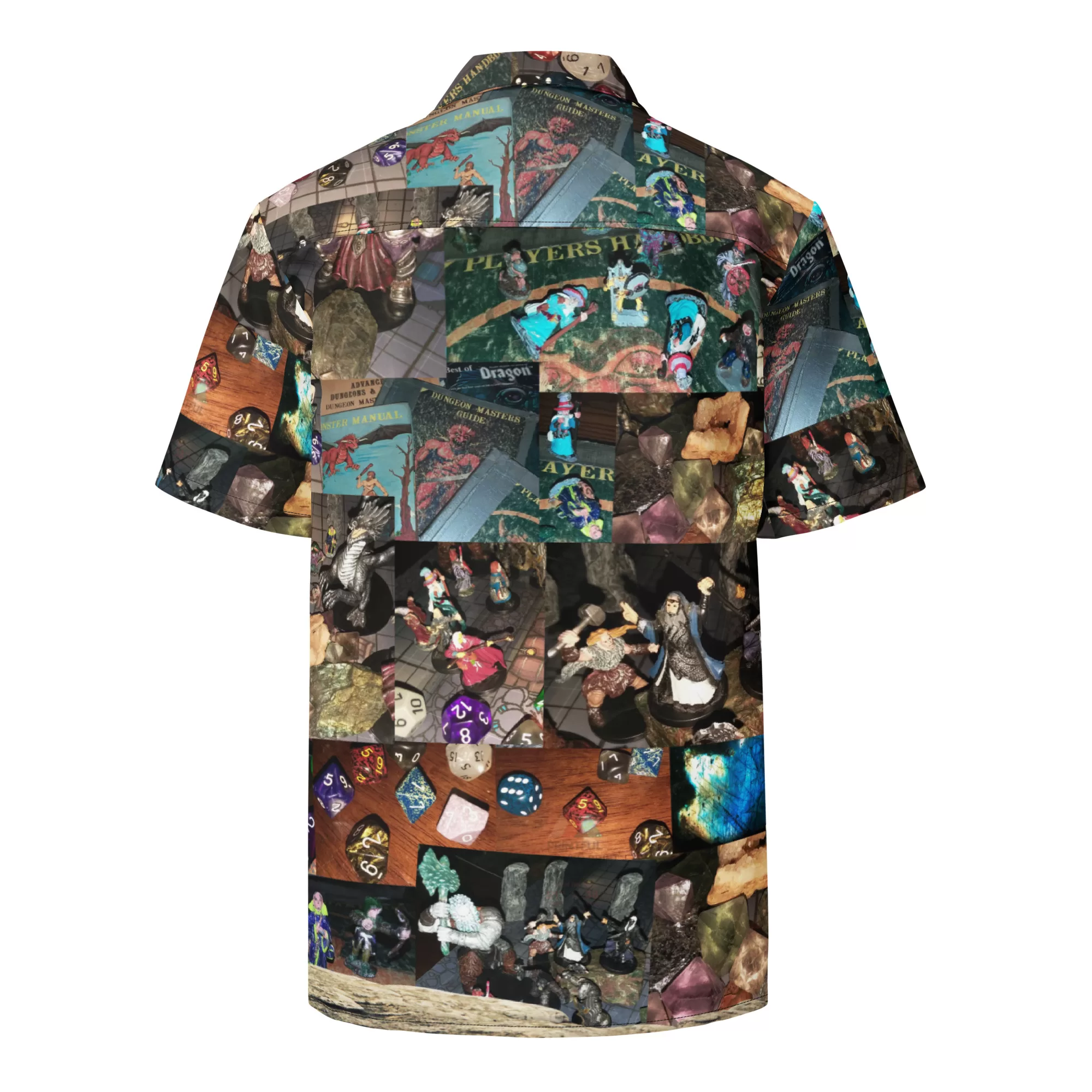 Old D&D Unisex button shirt - Image 4