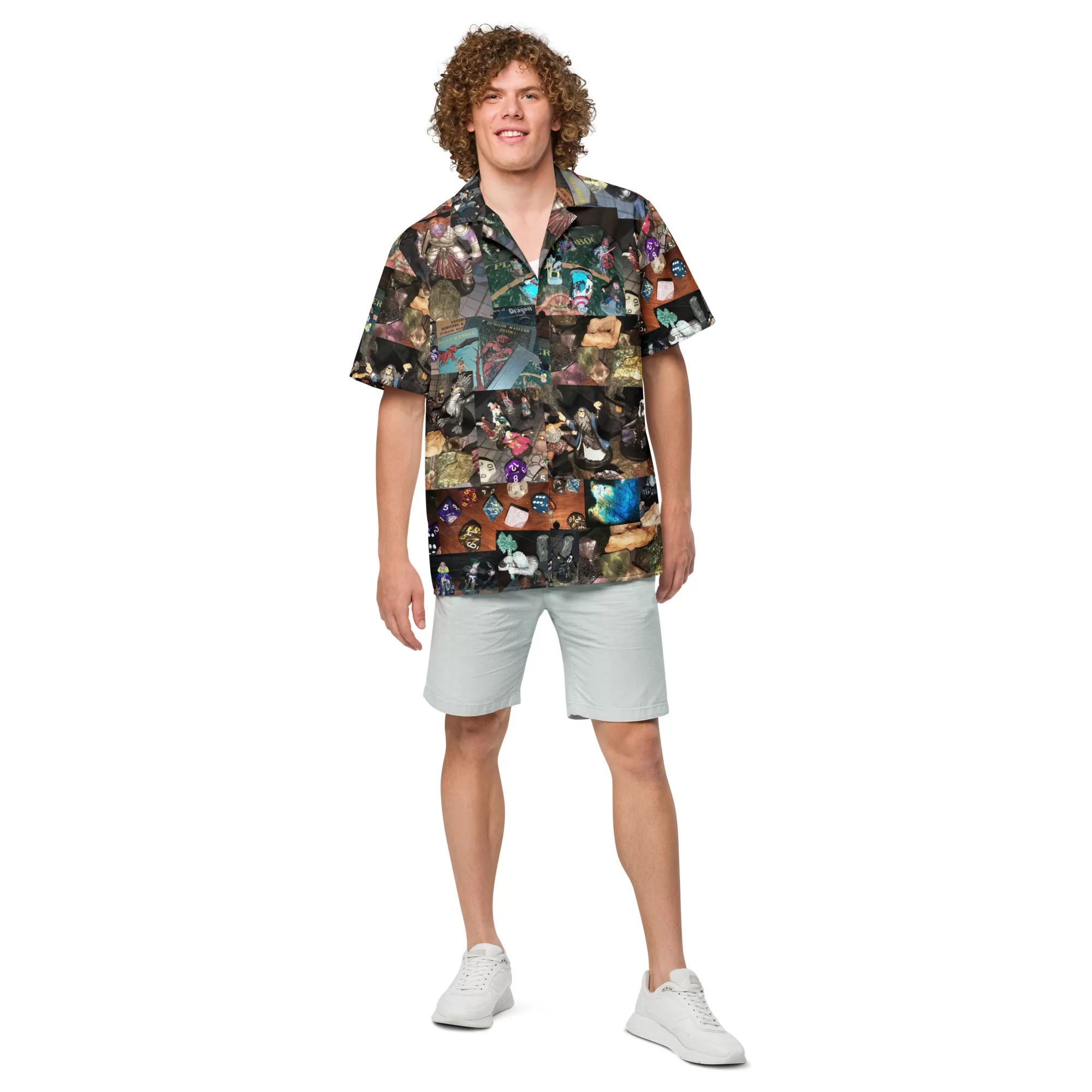 Old D&D Unisex button shirt - Image 2