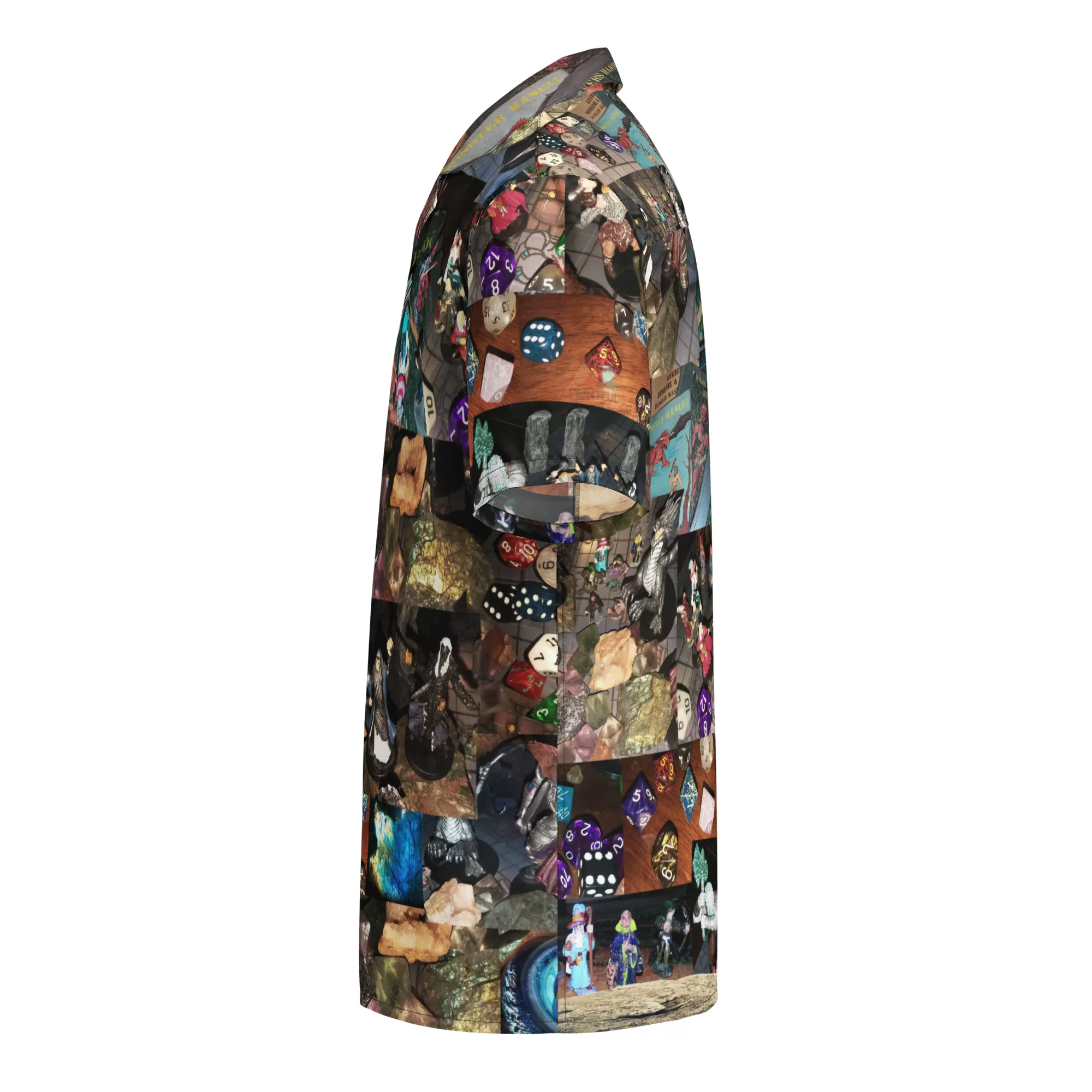 Old D&D Unisex button shirt - Image 6