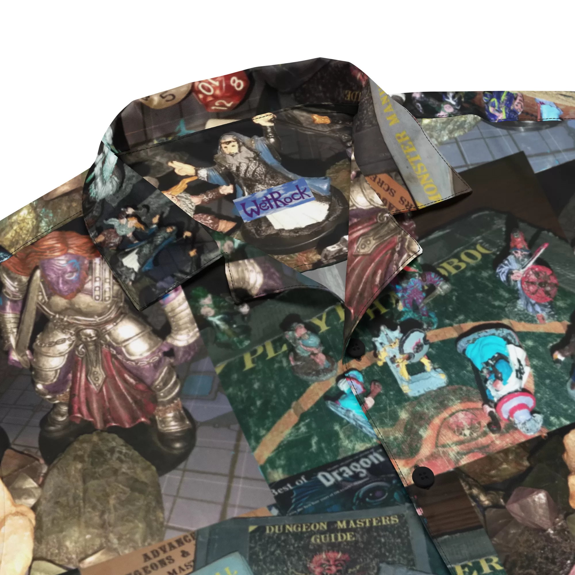 Ivy Tower Old D&D Unisex button shirt - Image 2