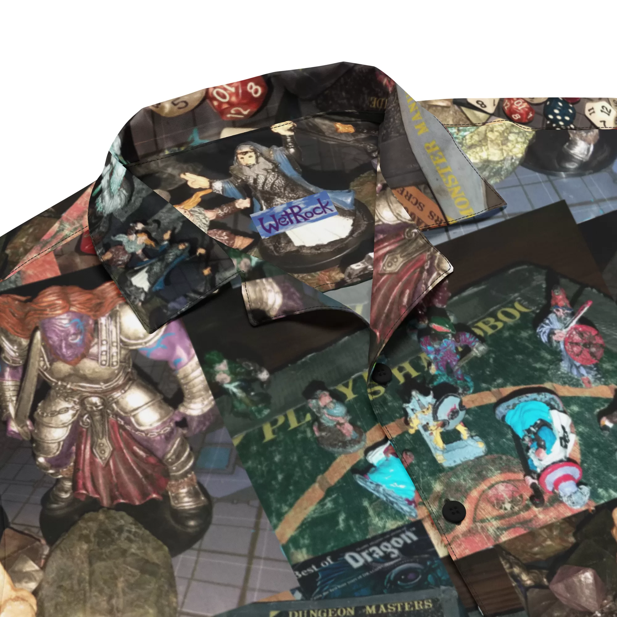 Old D&D Unisex button shirt - Image 3