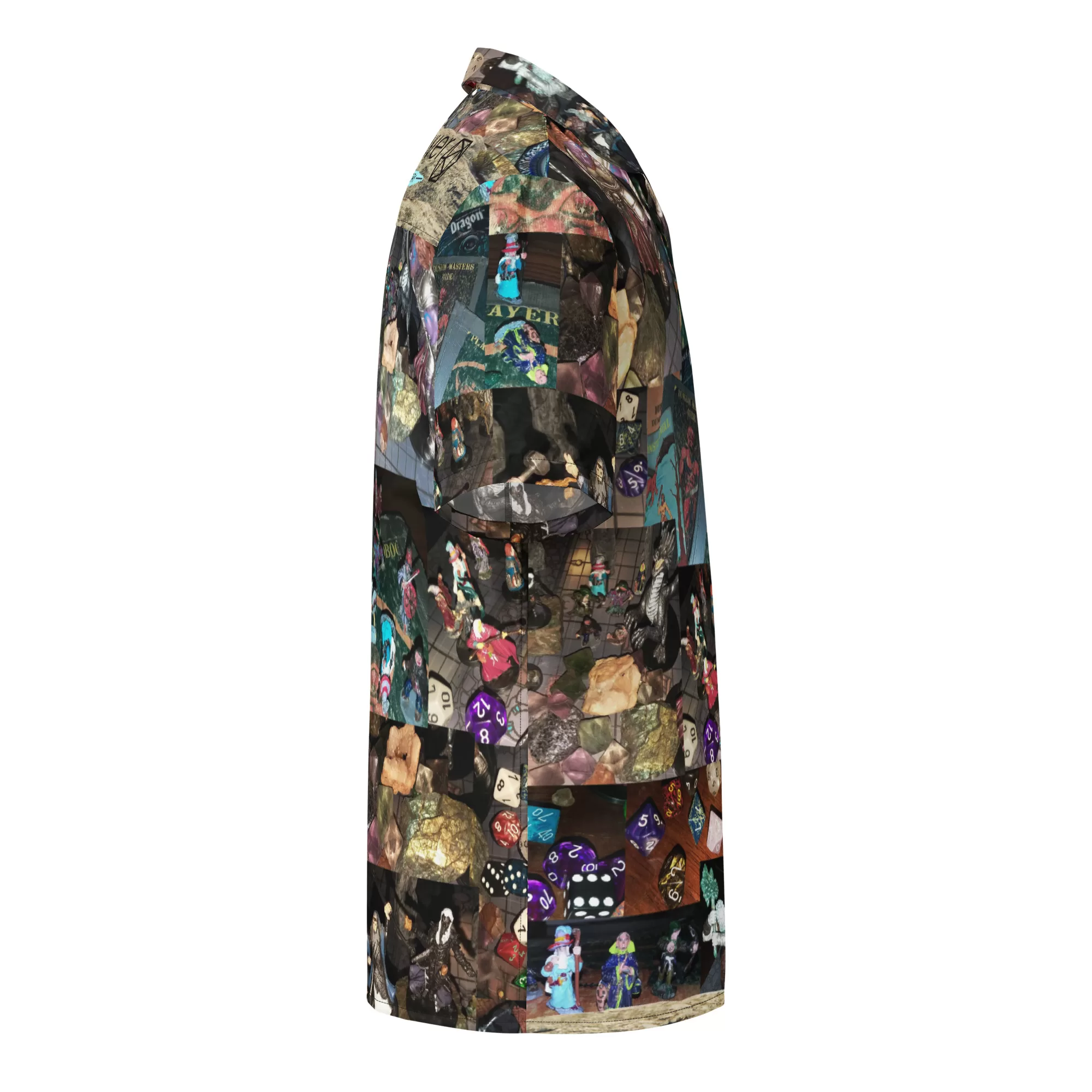 Ivy Tower Old D&D Unisex button shirt - Image 4