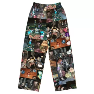 Old D&D unisex wide-leg pants
